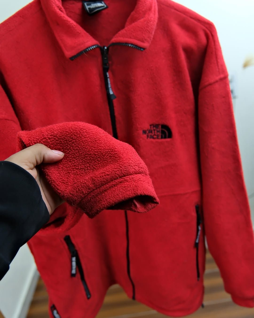 The North Face × Vintage Vintage T.N.F [ The North Face ] Fleece Zipper Jacket Size US M / EU 48-50 / 2 - 3 Thumbnail