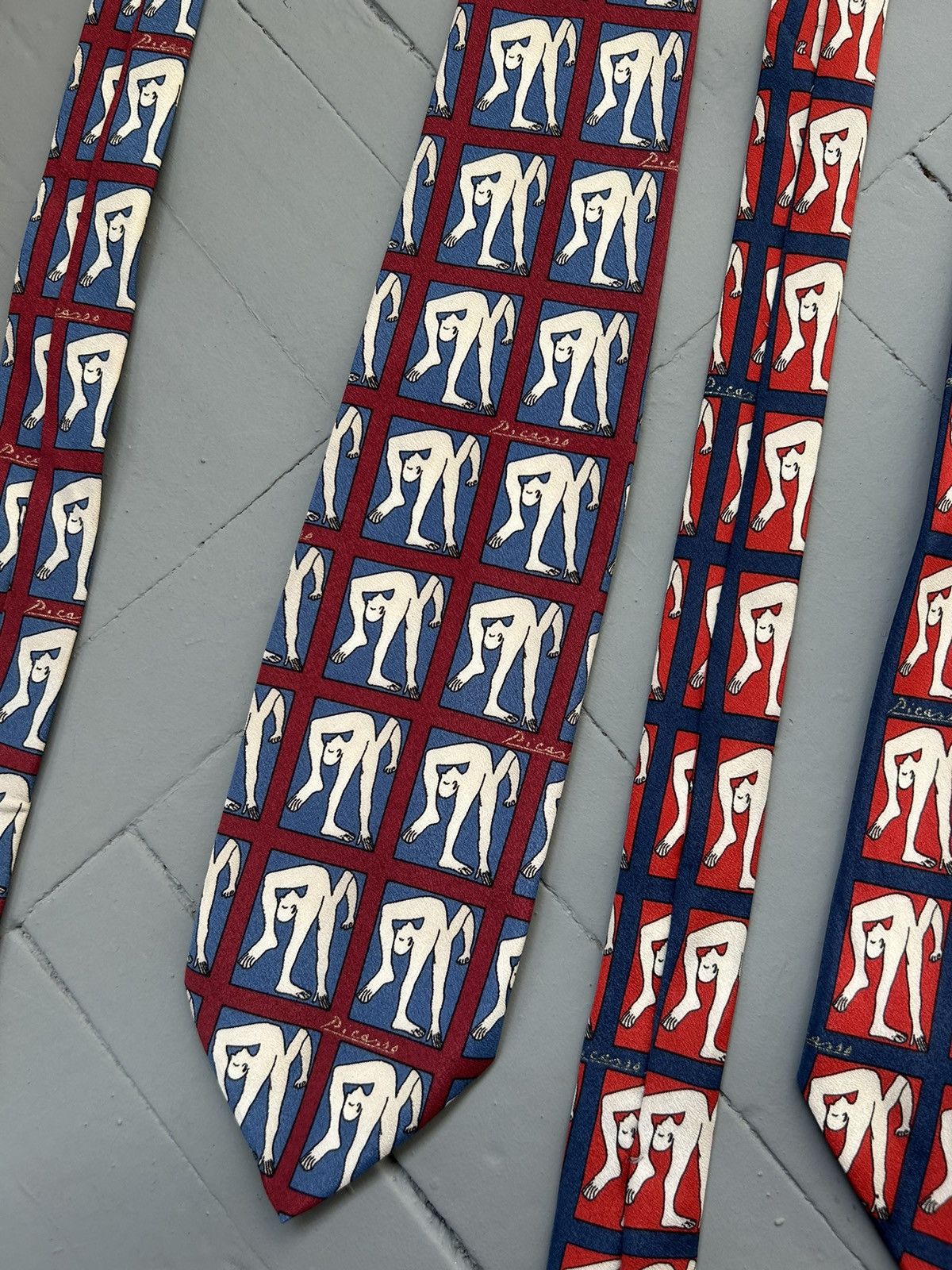 Other Picasso silk tie 2 pieces Size ONE SIZE - 4 Thumbnail