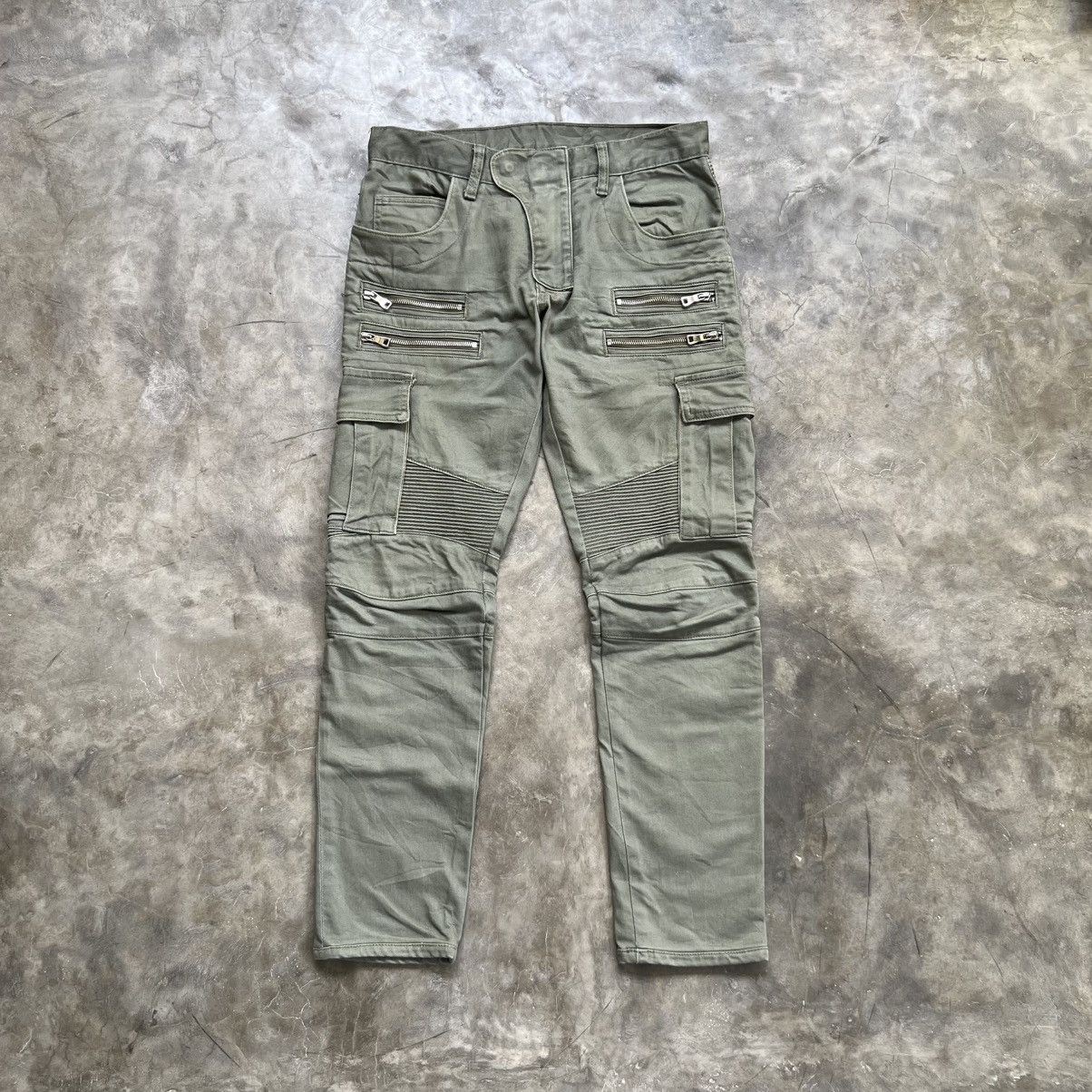 Balmain Balmain Paris Army Cargo Riders Pants Size US 32 / EU 48 - 1 Thumbnail