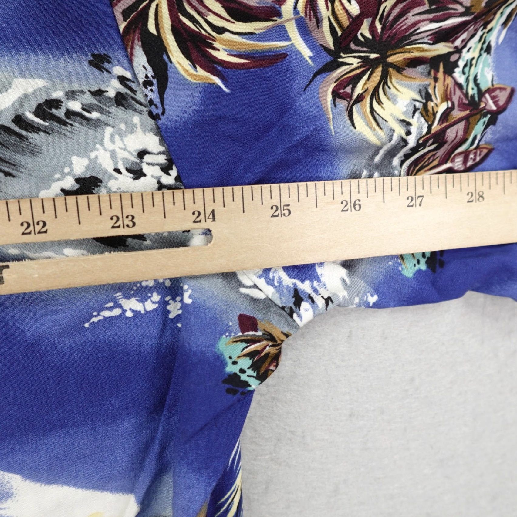 Hilo Hattie Hilo Hattie Hawaiian Shirt Mens Large Blue Floral Palm Tree Aloha Camp Beach Tropical Size US L / EU 52-54 / 3 - 6 Thumbnail