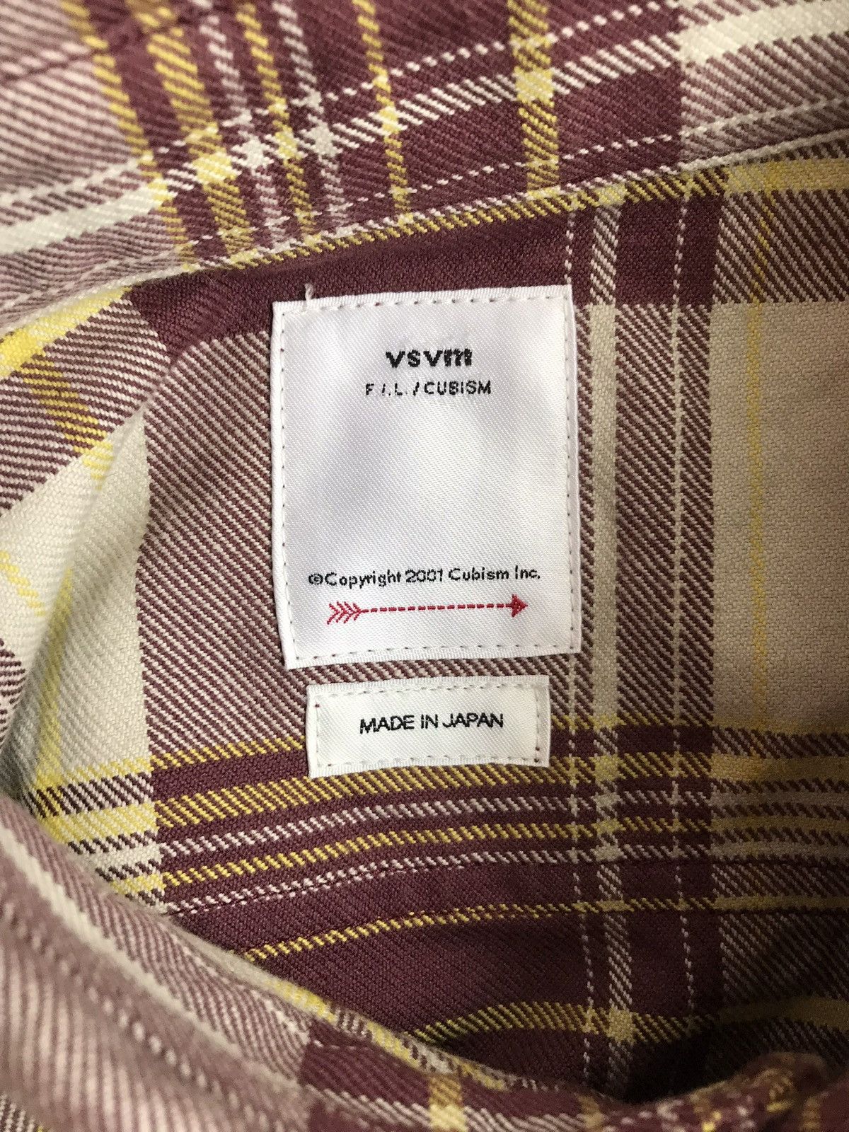 Visvim visvim Lumber Check L/S Shirt Red Size 3 Archive Gorpcore Size US L / EU 52-54 / 3 - 8 Thumbnail