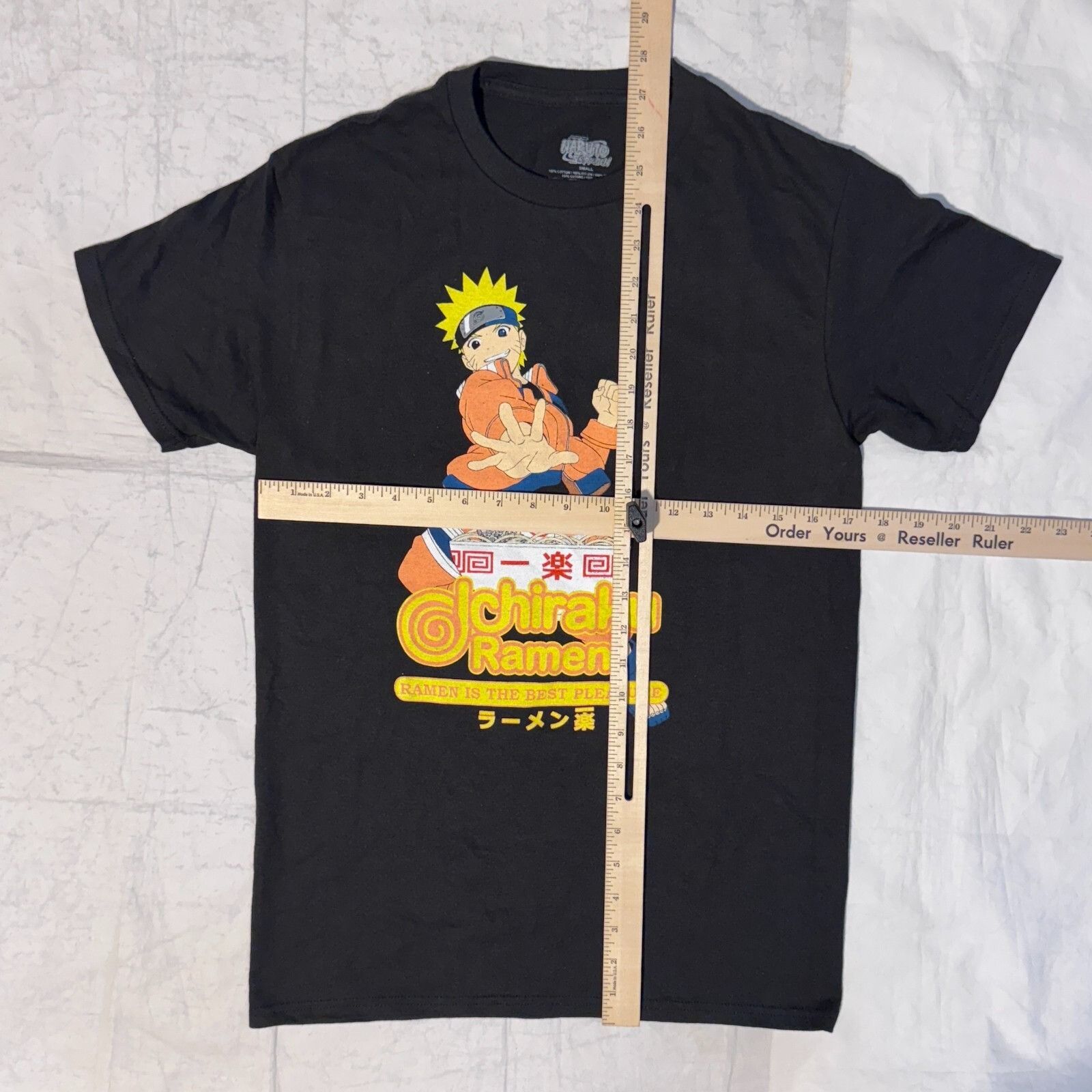 Other Naruto Ichiraku Ramen Shop Black Anime Graphic Tshirt - Smal Size US S / EU 44-46 / 1 - 3 Thumbnail