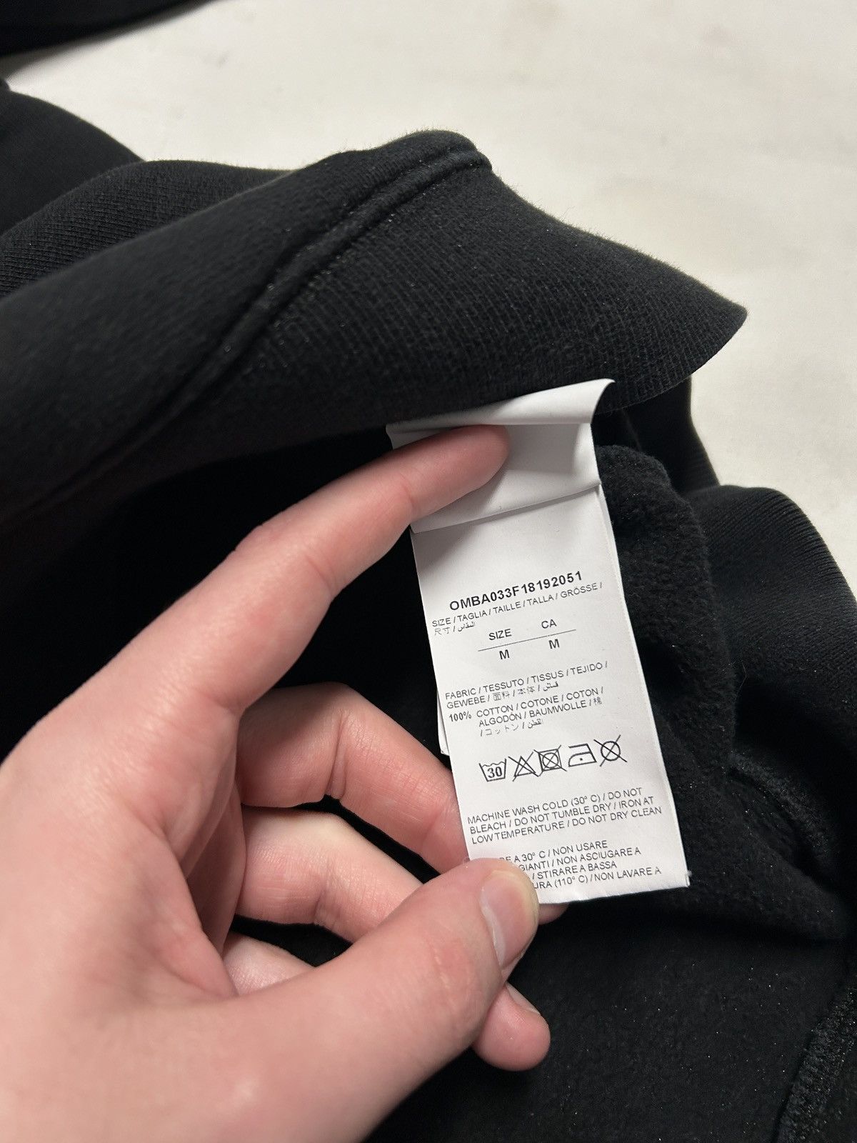 Off-White FW2018 Kidmograph Spray Logo Crewneck Sweatshirt Size US M / EU 48-50 / 2 - 5 Thumbnail