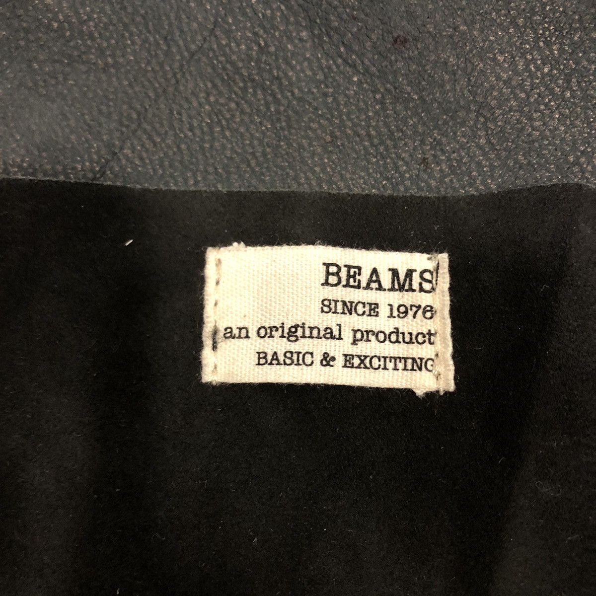 Japanese Brand 📌Vintage Genuine Leather Tote Bag Beams Japan Issey Miyake Size ONE SIZE - 11 Thumbnail