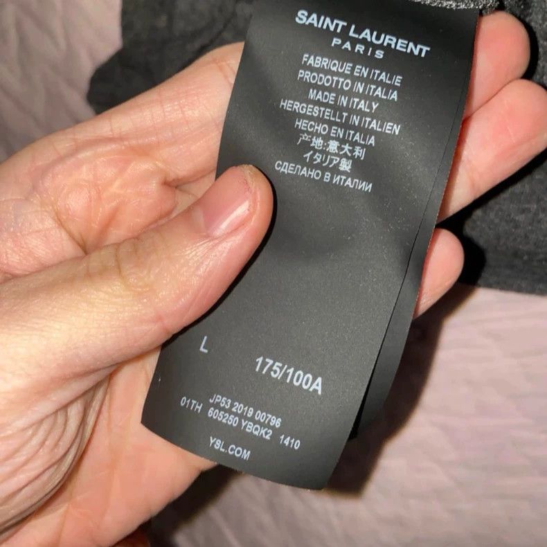 Saint Laurent Paris Saint laurent paris Skull Little Man Rayon Blend Short Slee Size US L / EU 52-54 / 3 - 4 Thumbnail