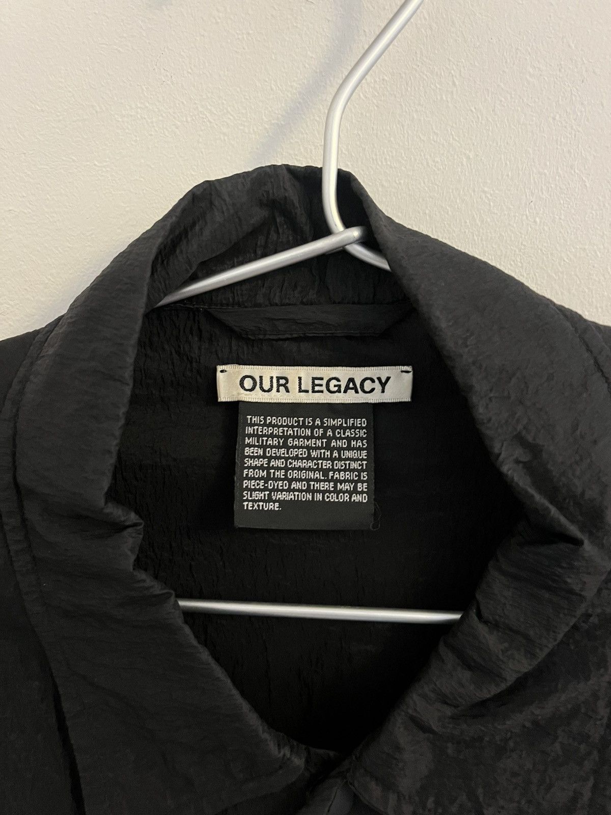 Our Legacy Black Parachute Nylon Size US M / EU 48-50 / 2 - 4 Thumbnail