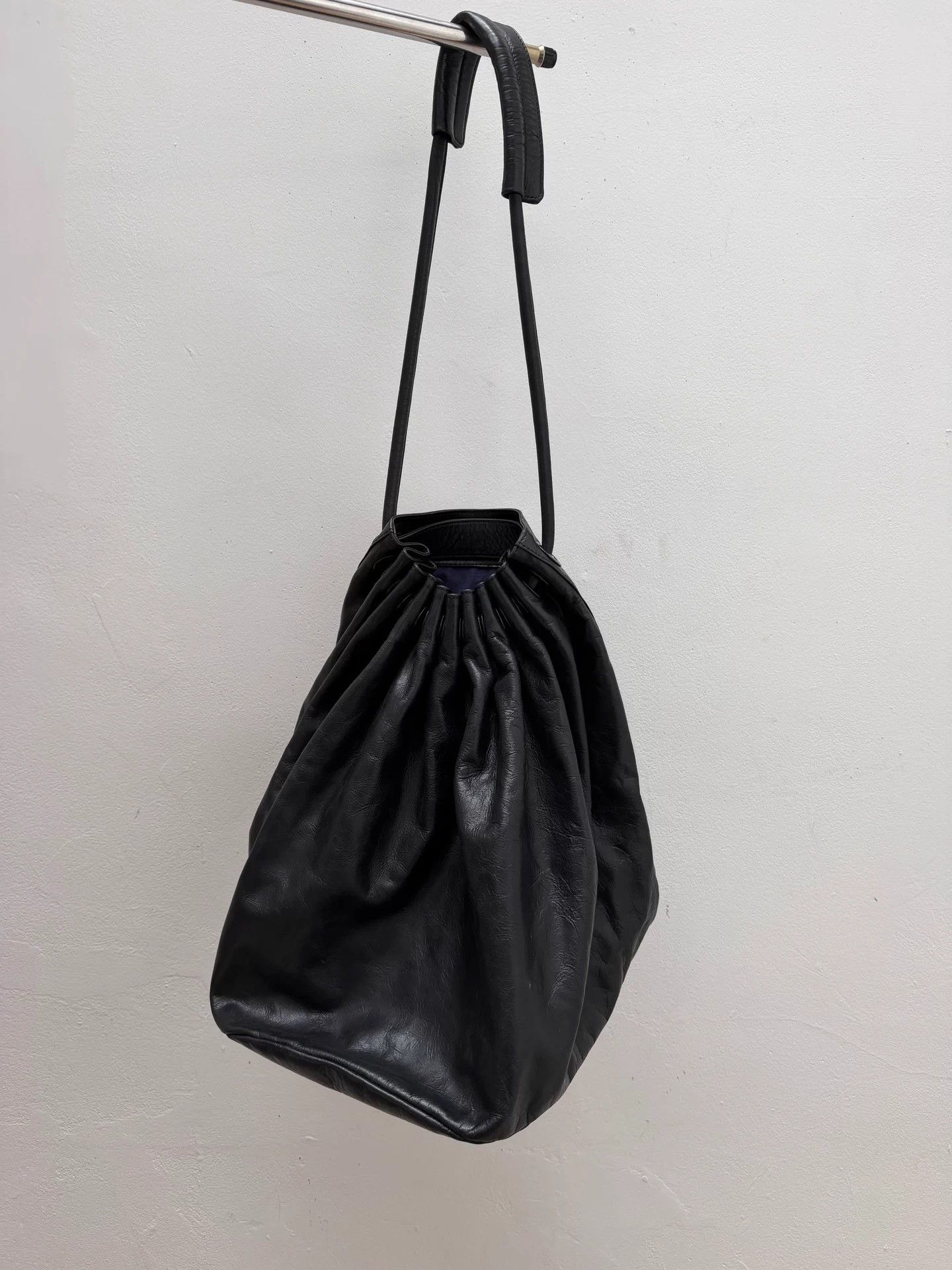 Yohji Yamamoto Yohji Yamamoto Pleated Tote Hobo Shoulder Bag Size ONE SIZE - 4 Thumbnail