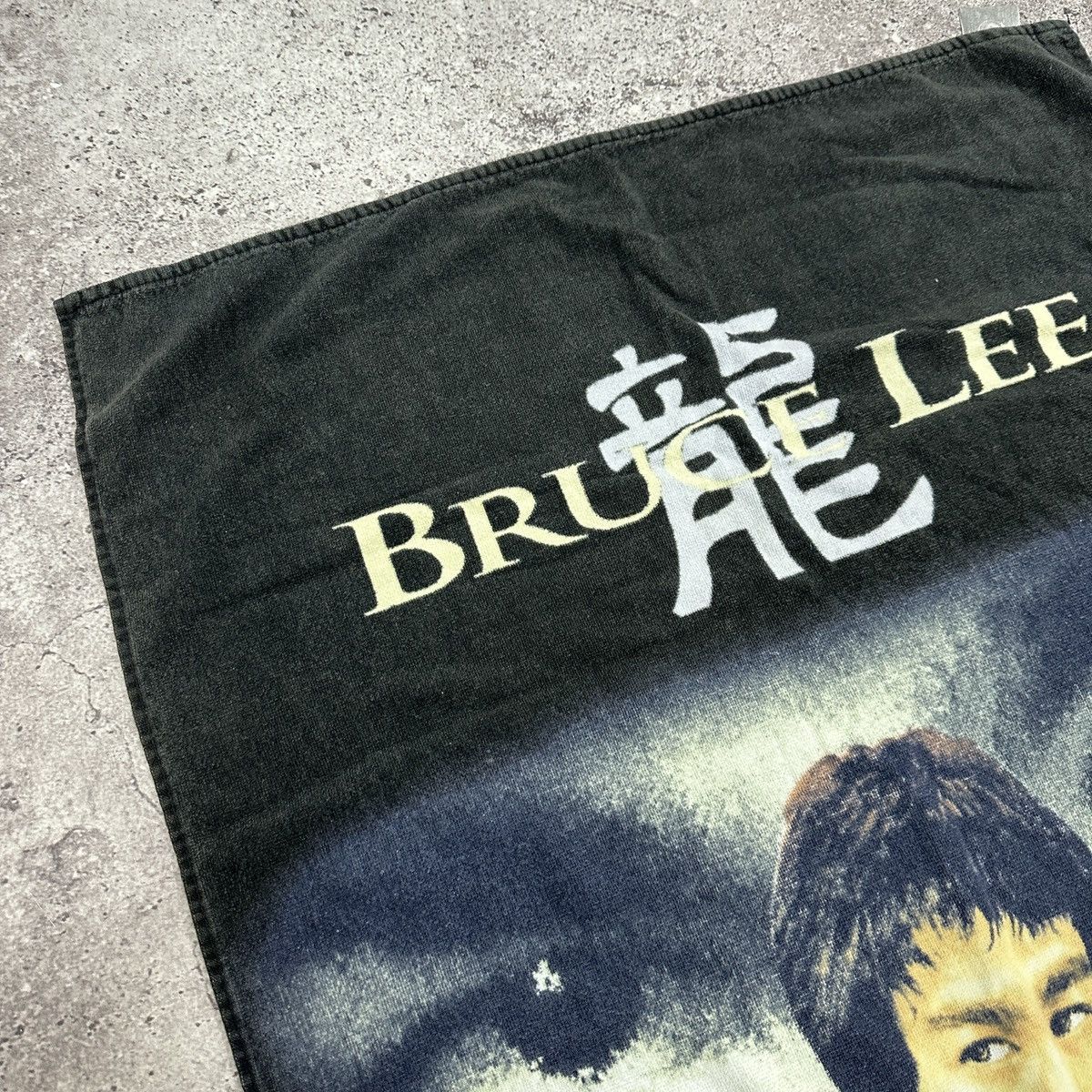 Vintage Vintage 90s Bruce Lee Promo towel tapestry movie legend y2k Size ONE SIZE - 4 Thumbnail