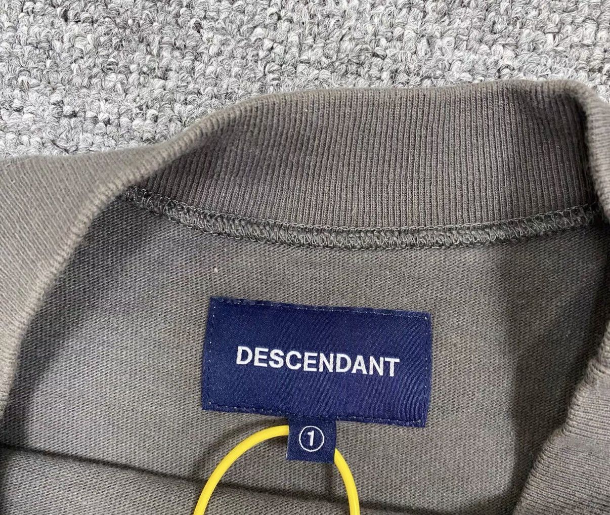 Descendant DESCENDANT Spliced Embroidered Logo Short Sleeve T-shirt J16 Size US XS / EU 42 / 0 - 3 Thumbnail