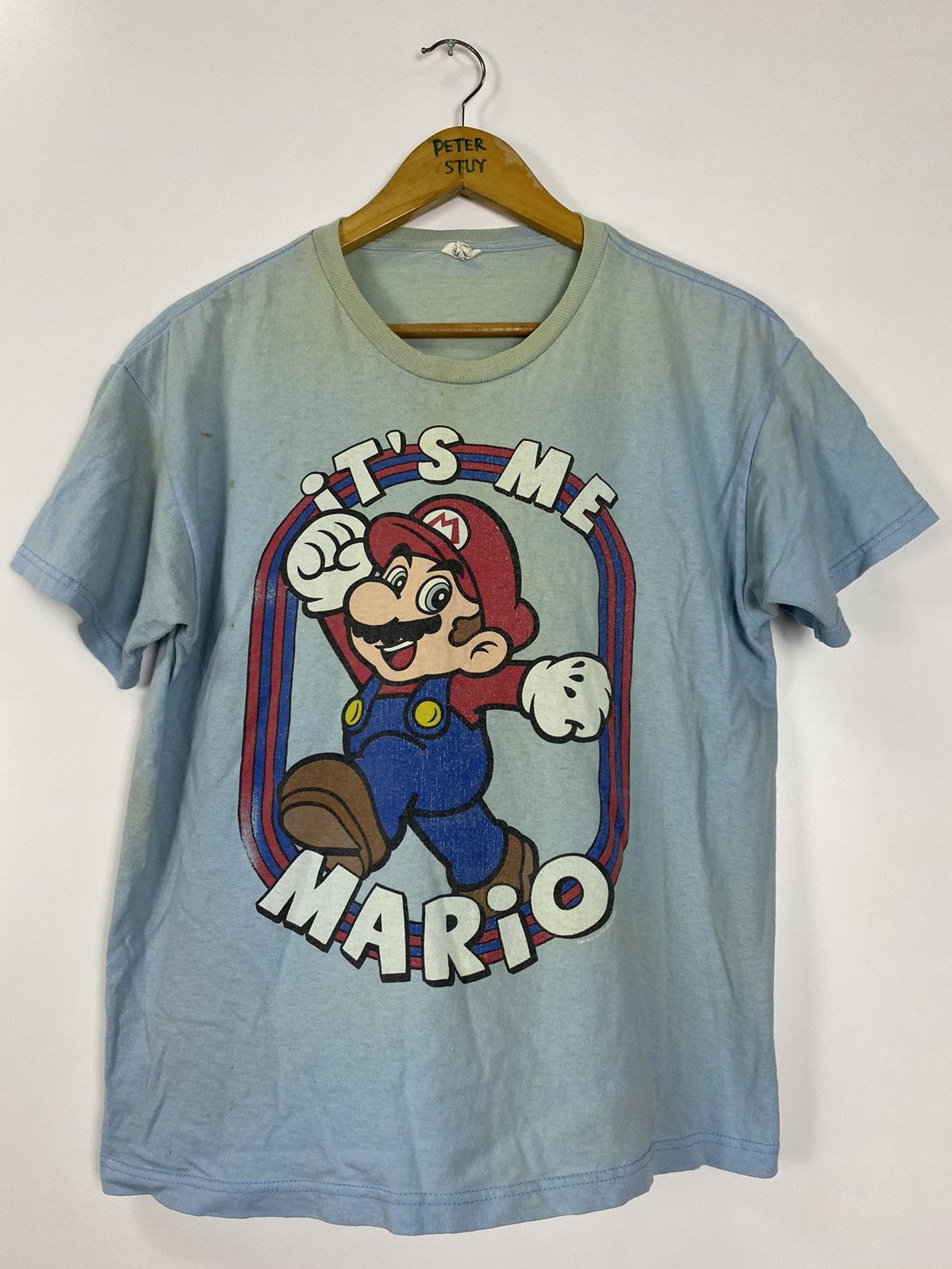 Cartoon Network × The Game × Vintage Vintage 80s Super Mario t-shirt Size US XL / EU 56 / 4 - 3 Thumbnail
