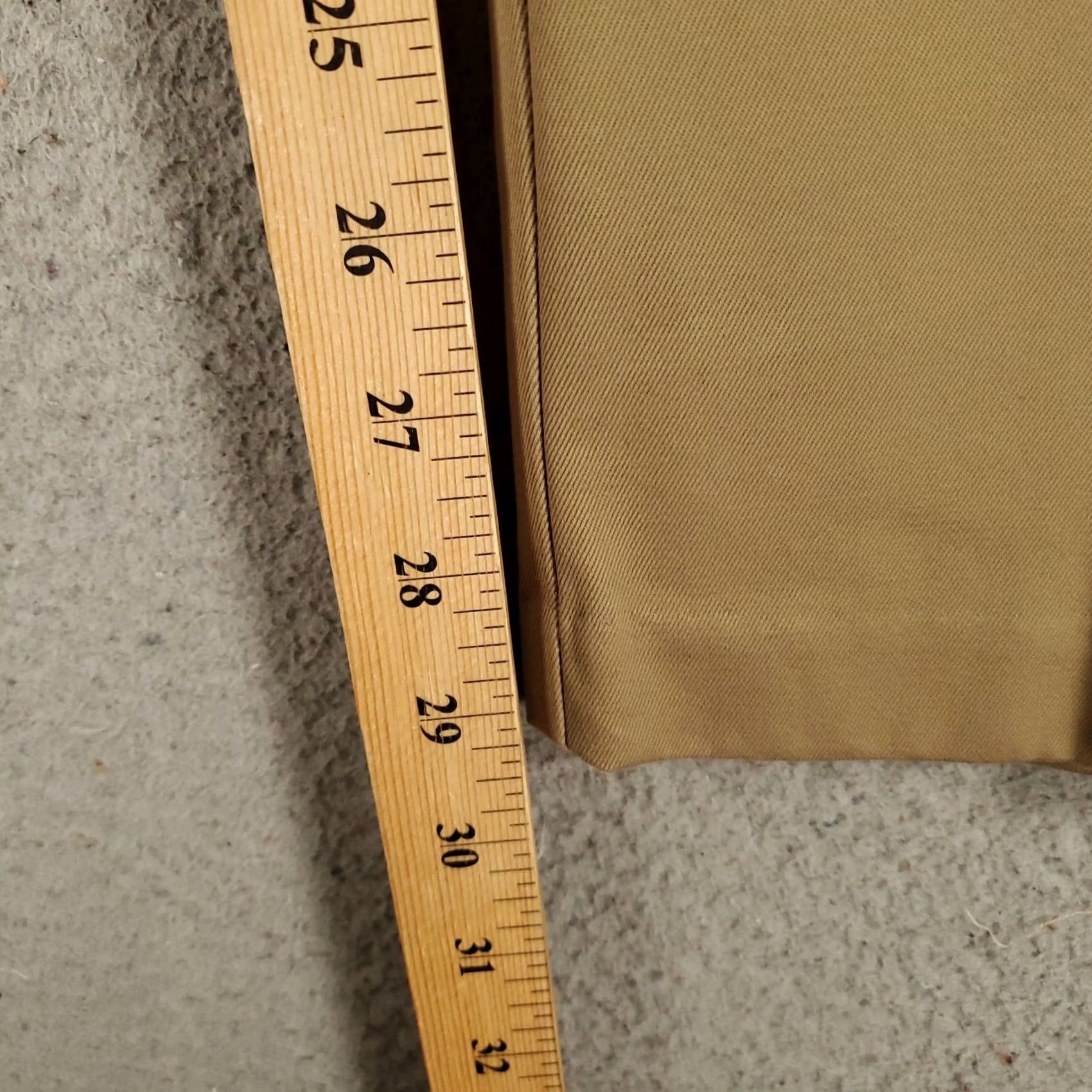 Dockers DOCKERS D3 Khaki Pants Mens Classic Flat Front 38x30 Beige NWT Signature Uniform Slim Straight Wear-Resistant Pockets Size US 38 / EU 54 - 4 Thumbnail