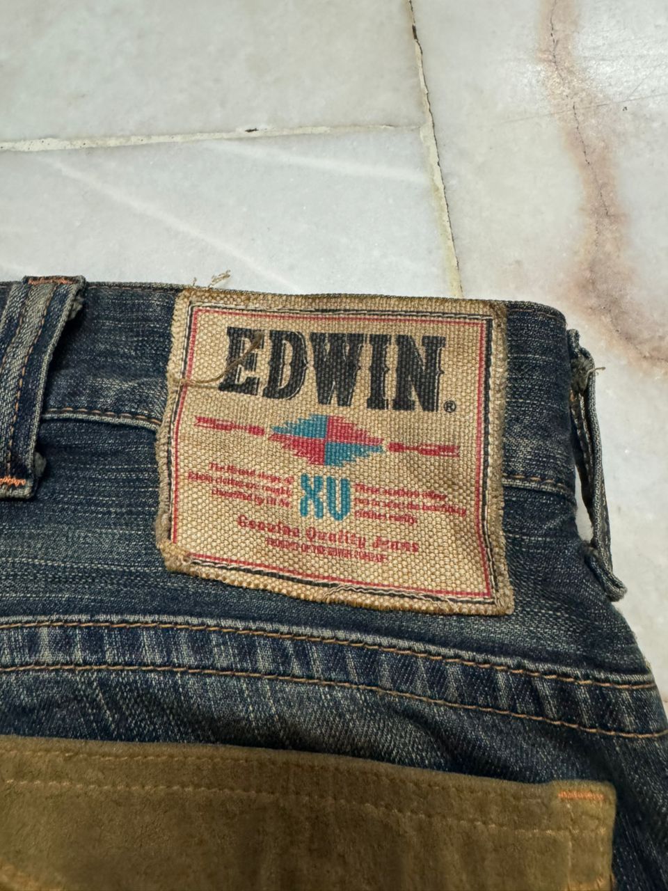 Edwin 💥Flare💥Vintage Edwin XV Insane Rusty Mudwash Bootcut Jeans Size US 29 - 19 Thumbnail
