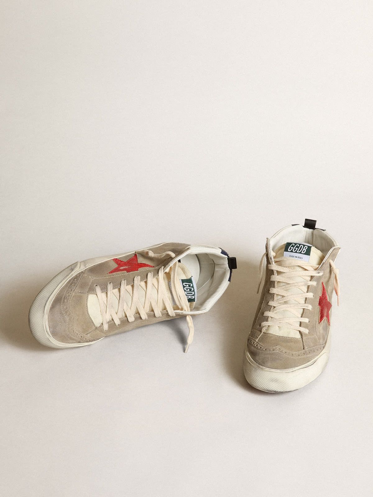 Golden Goose o1w1db10425 Mid Star Sneakers in Multicolor Size US 12 / EU 45 - 2 Thumbnail