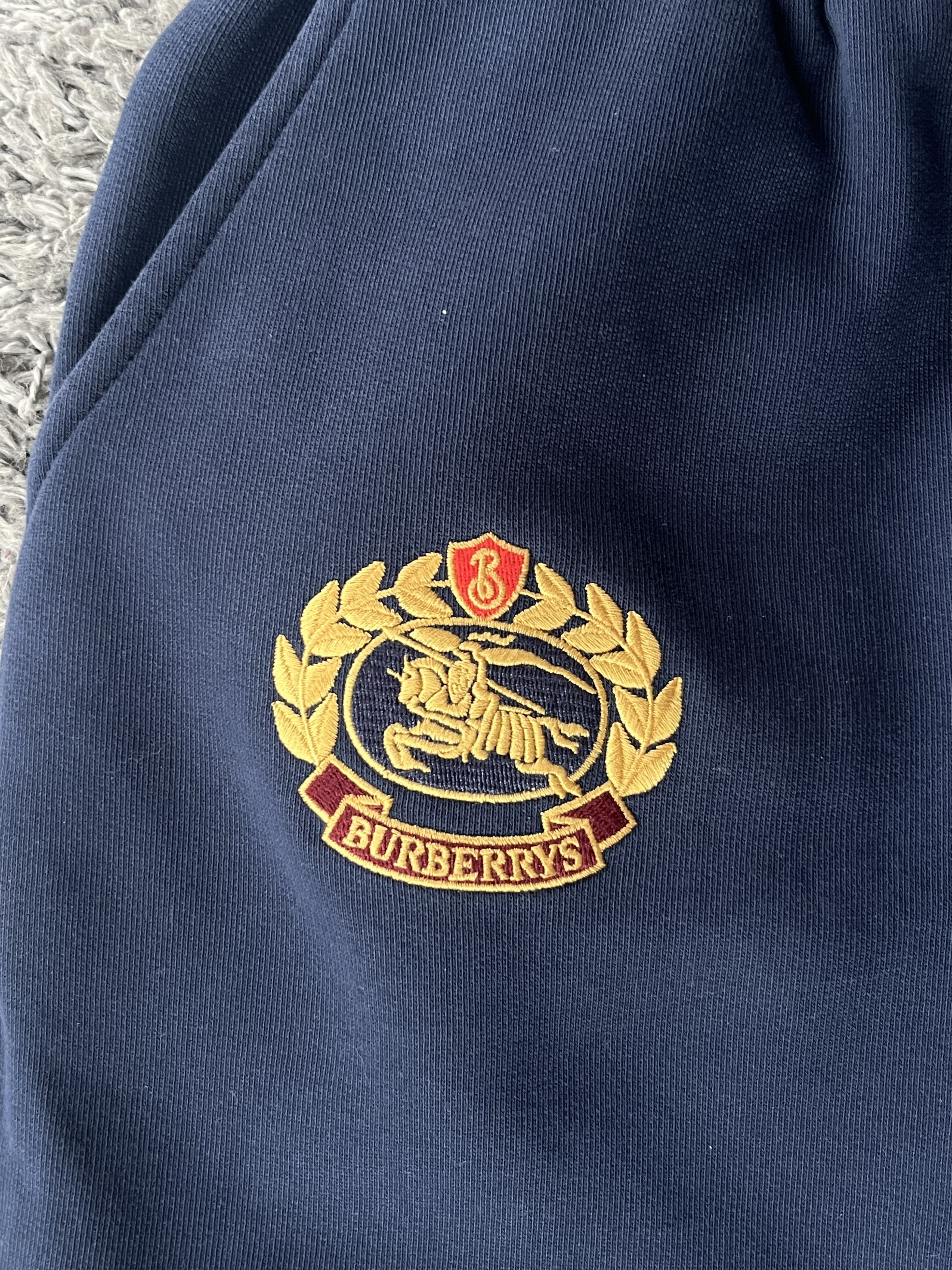 Vintage Luxury Pants Burberry Archive Crest Tracksuit