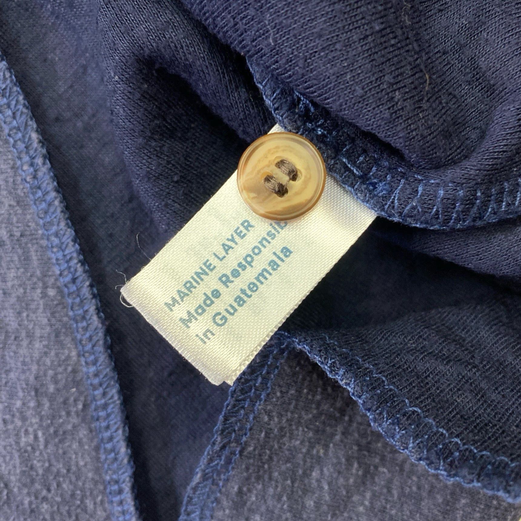 Marine Layer Marine Layer Henley Shirt Mens Large Blue Long Sleeve Regular Knit Cotton Button T-Shirt Vintage? No (but not allowed). Size US L / EU 52-54 / 3 - 5 Thumbnail