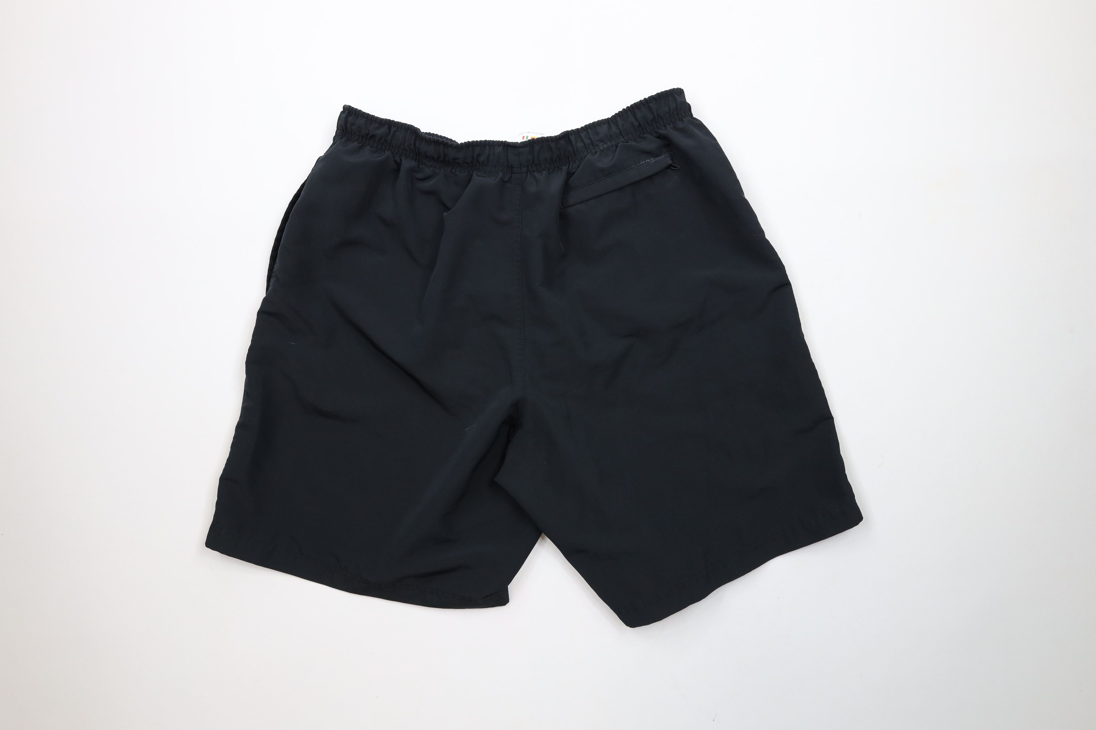 Reebok × Vintage Vintage 90s Reebok Logo Above Knee Lined Shorts Black Size US 34 / EU 50 - 12 Thumbnail