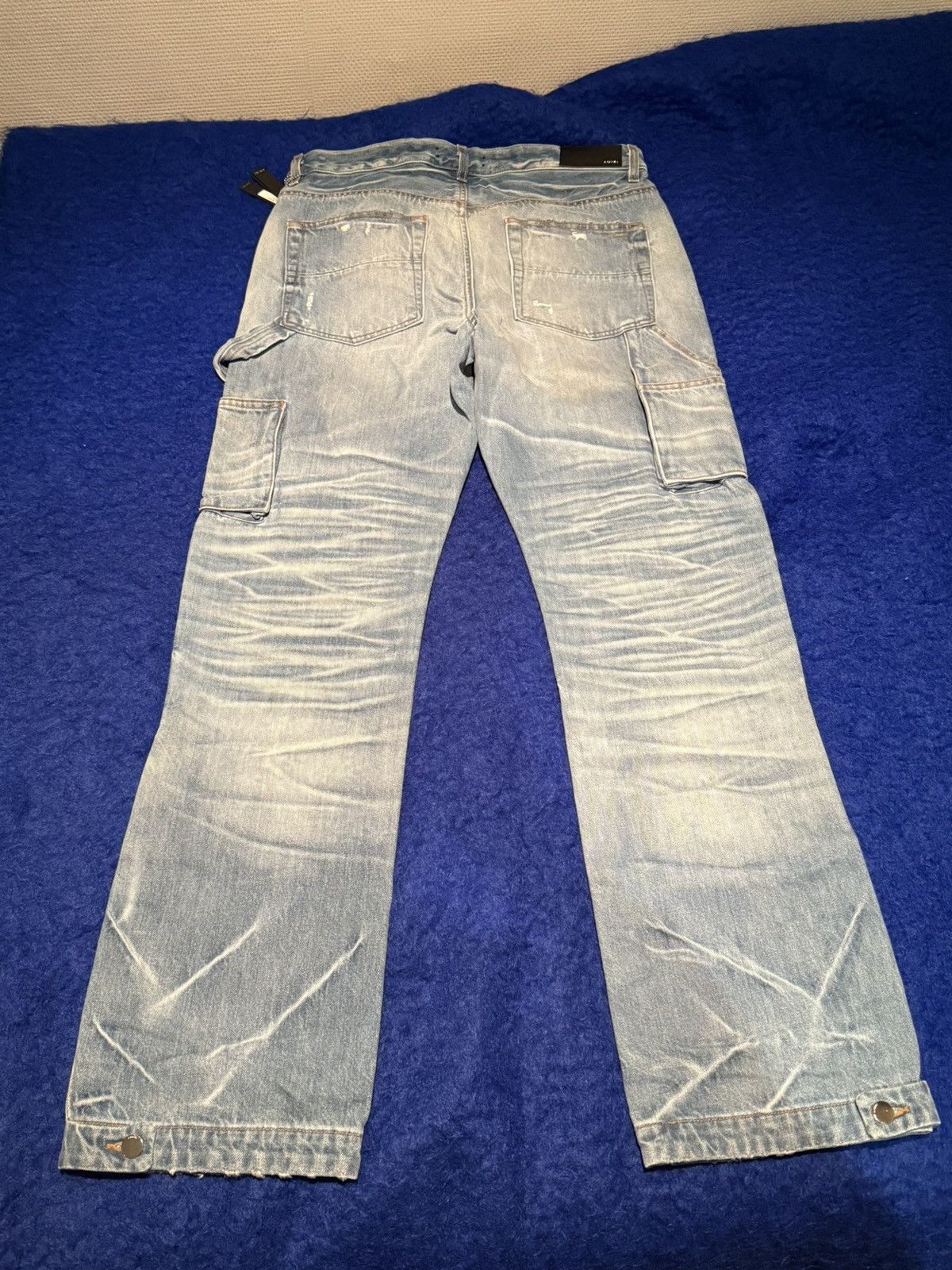 Amiri AMIRI Carpenter Jeans Size 32 DSWT Made in USA Retail $1100 Size US 32 / EU 48 - 10 Thumbnail