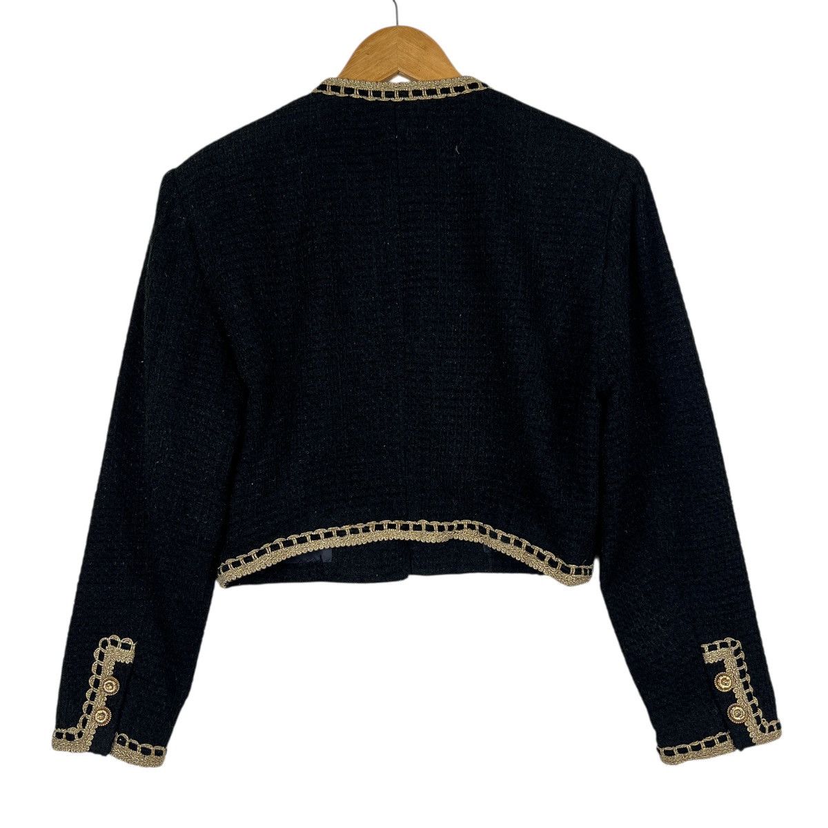 Japanese Brand 🔥 Vintage Vaiser Tweed Jacket Size S / US 4 / IT 40 - 2 Thumbnail