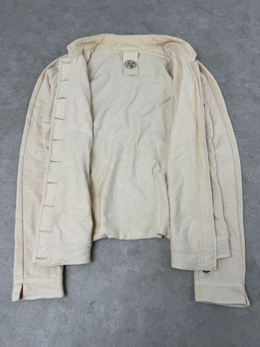 Marithe + Francois Girbaud 2000s Marithé + François Girbaud Creamy Beige Buttoned Cardigan Size M / US 6-8 / IT 42-44 - 9 Thumbnail