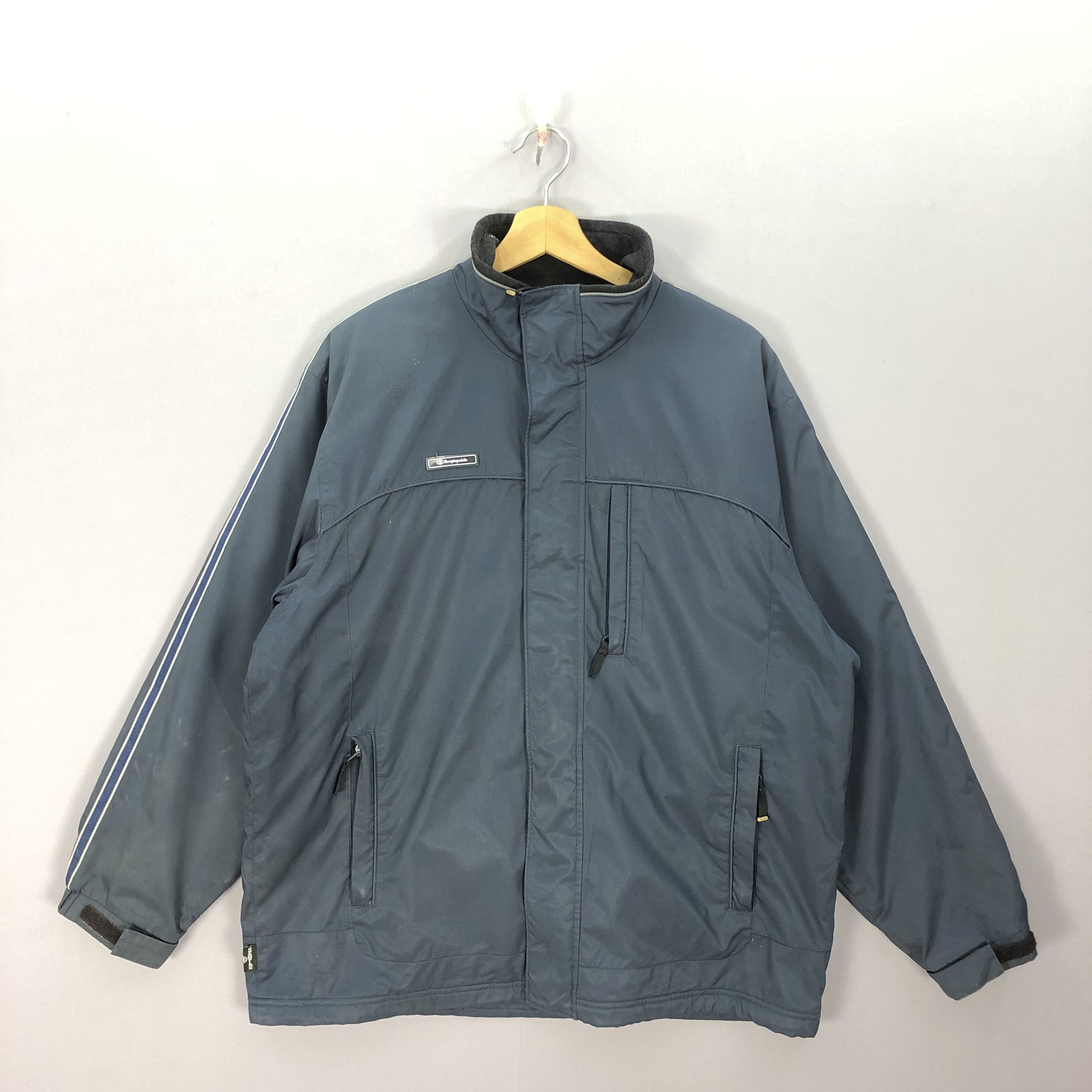 Champion Vintage Champion Zipper Windbreaker Jacket Size US XL / EU 56 / 4 - 3 Thumbnail