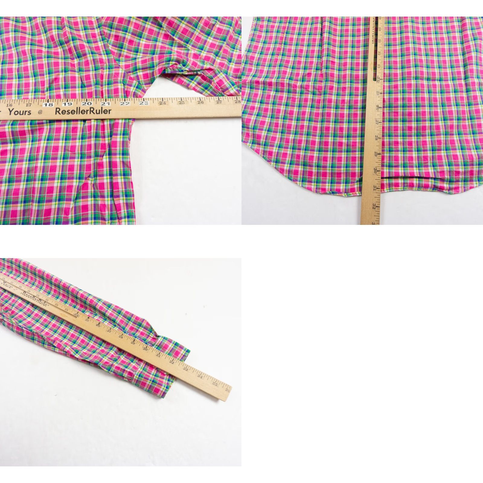 Ralph Lauren Ralph Lauren Shirt Mens Large Pink Plaid Button-Up Long Sleeve Preppy All Seasons Casual Dressy N/A Mens Size US L / EU 52-54 / 3 - 8 Thumbnail