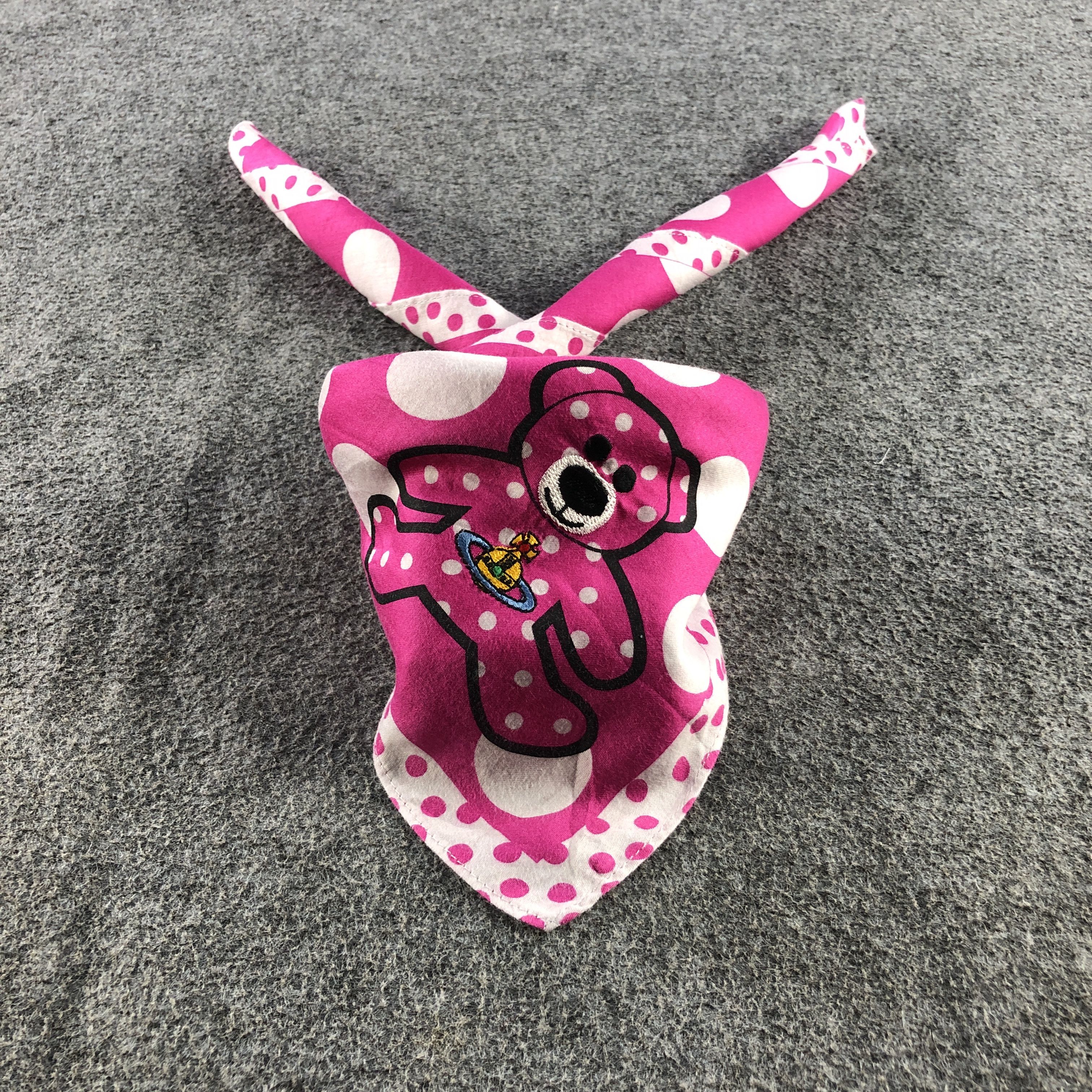 Japanese Brand Vivienne Westwodd Handkerchief Neckerchief Bandana H2438 Size ONE SIZE - 2 Thumbnail