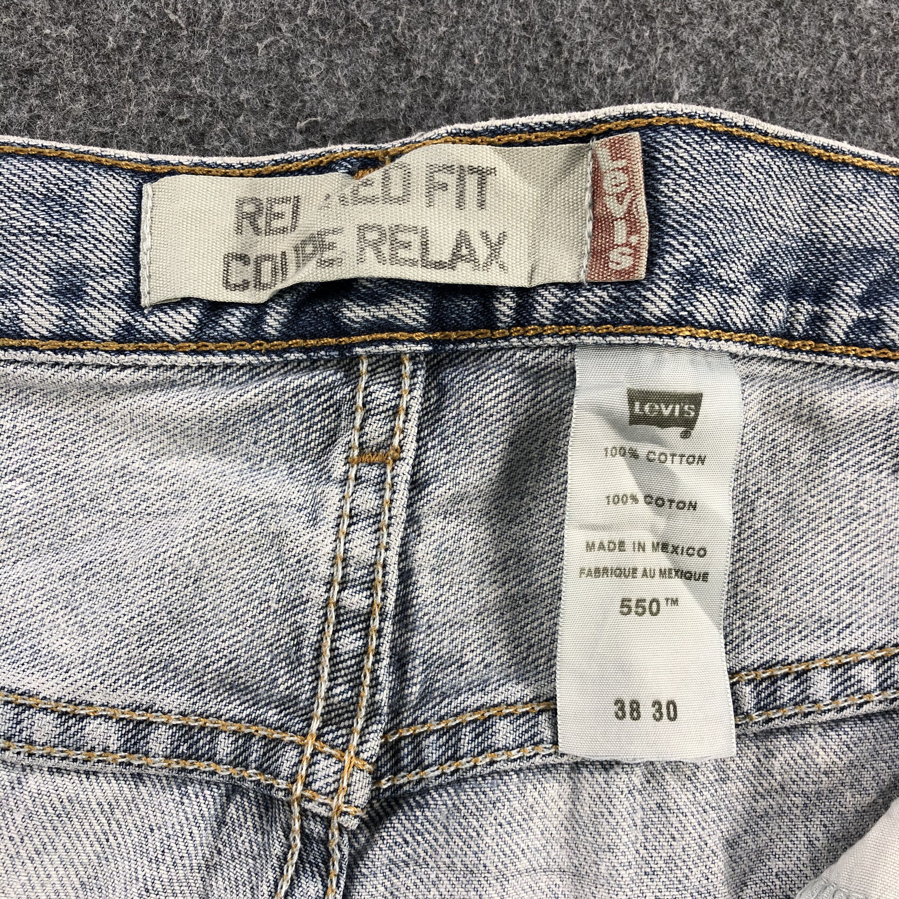 Levi's Vintage Light Washed Levis 550 Jeans-J946 Size US 38 / EU 54 - 10 Thumbnail