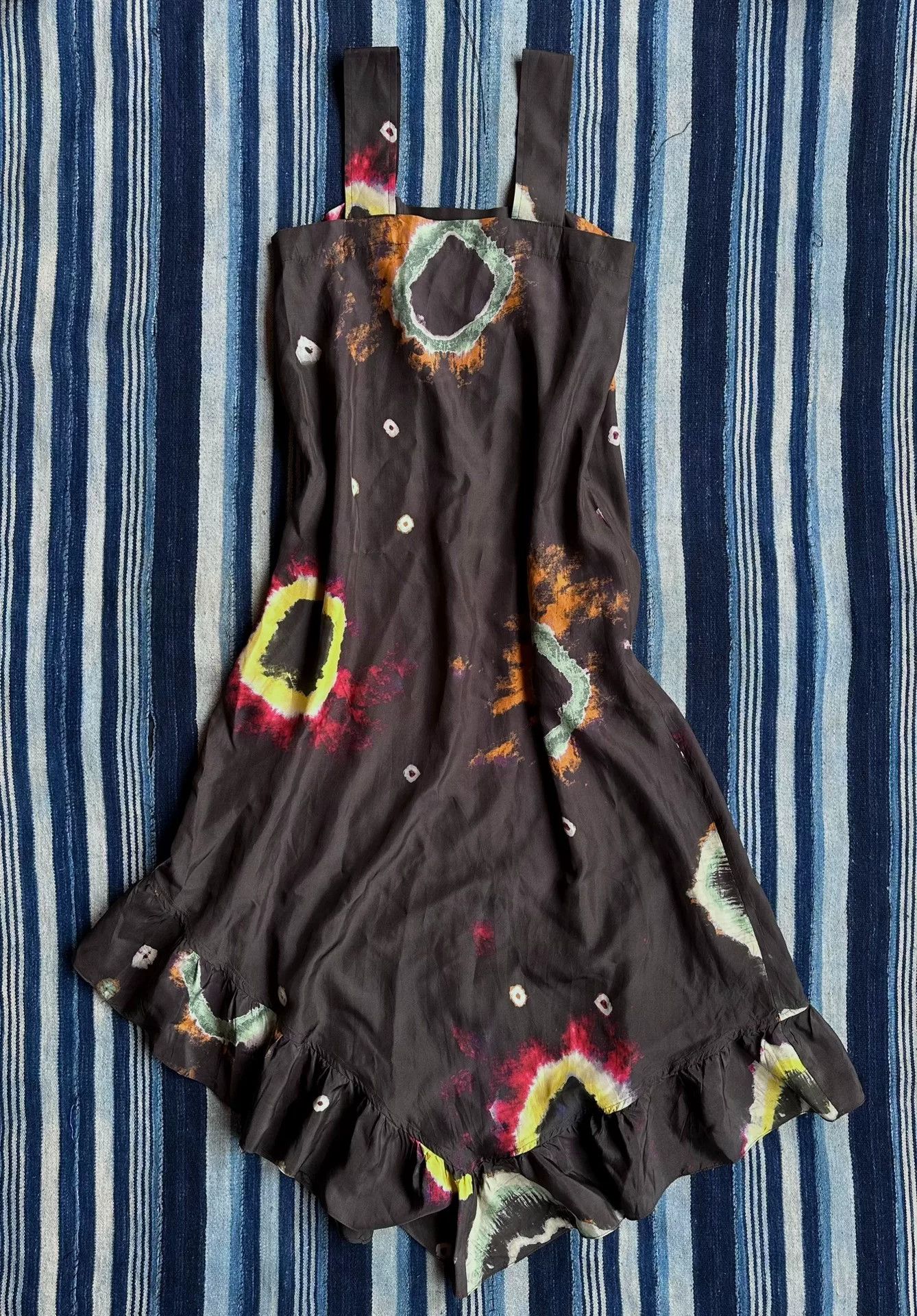 By Walid maggy tie-dye silk midi dress by walid Size XXS / US 00 / IT 34 - 1 Thumbnail