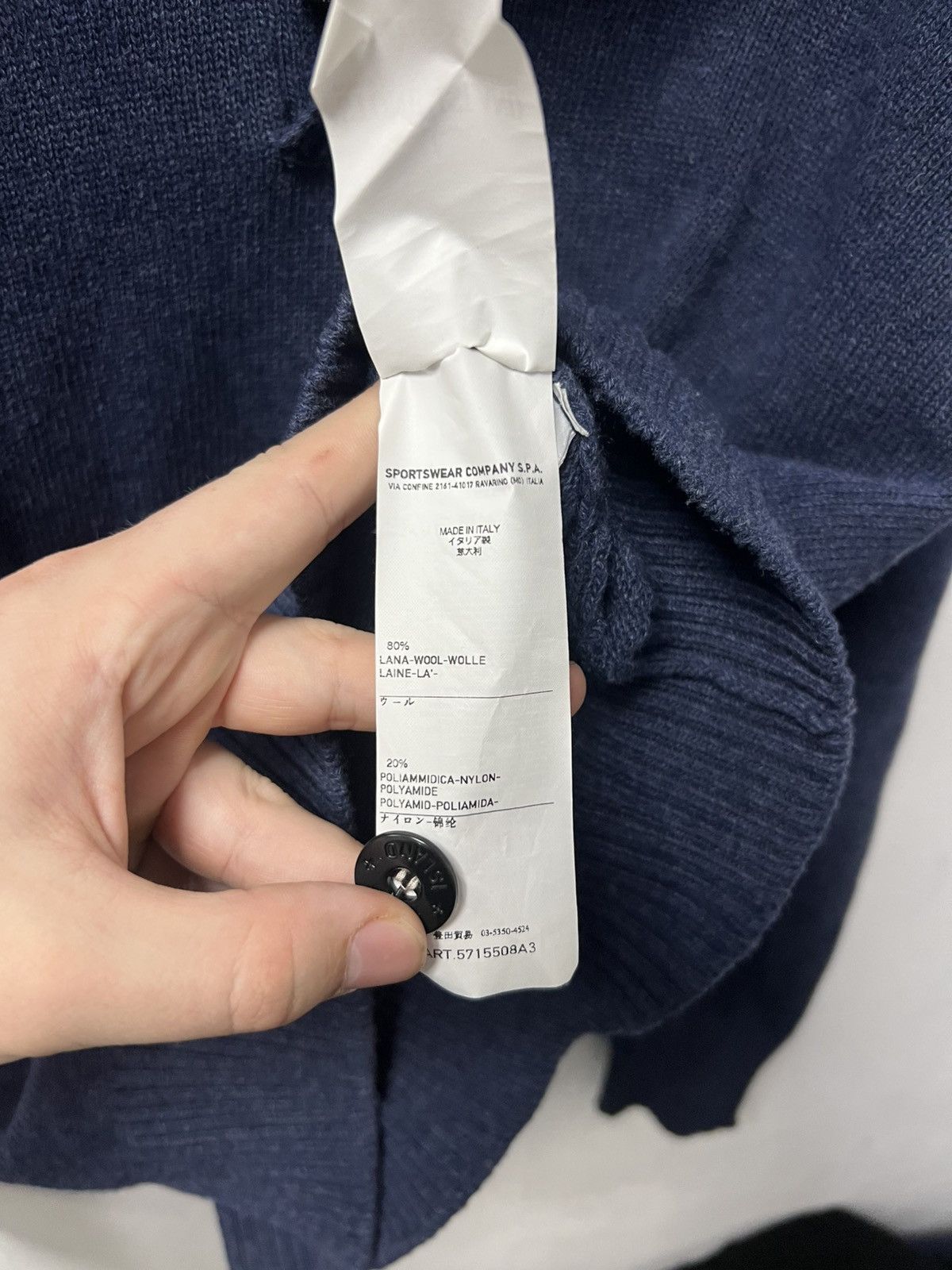 Stone Island Men’s Stone Island 1/3 zip up sweatshirt Size US L / EU 52-54 / 3 - 11 Thumbnail