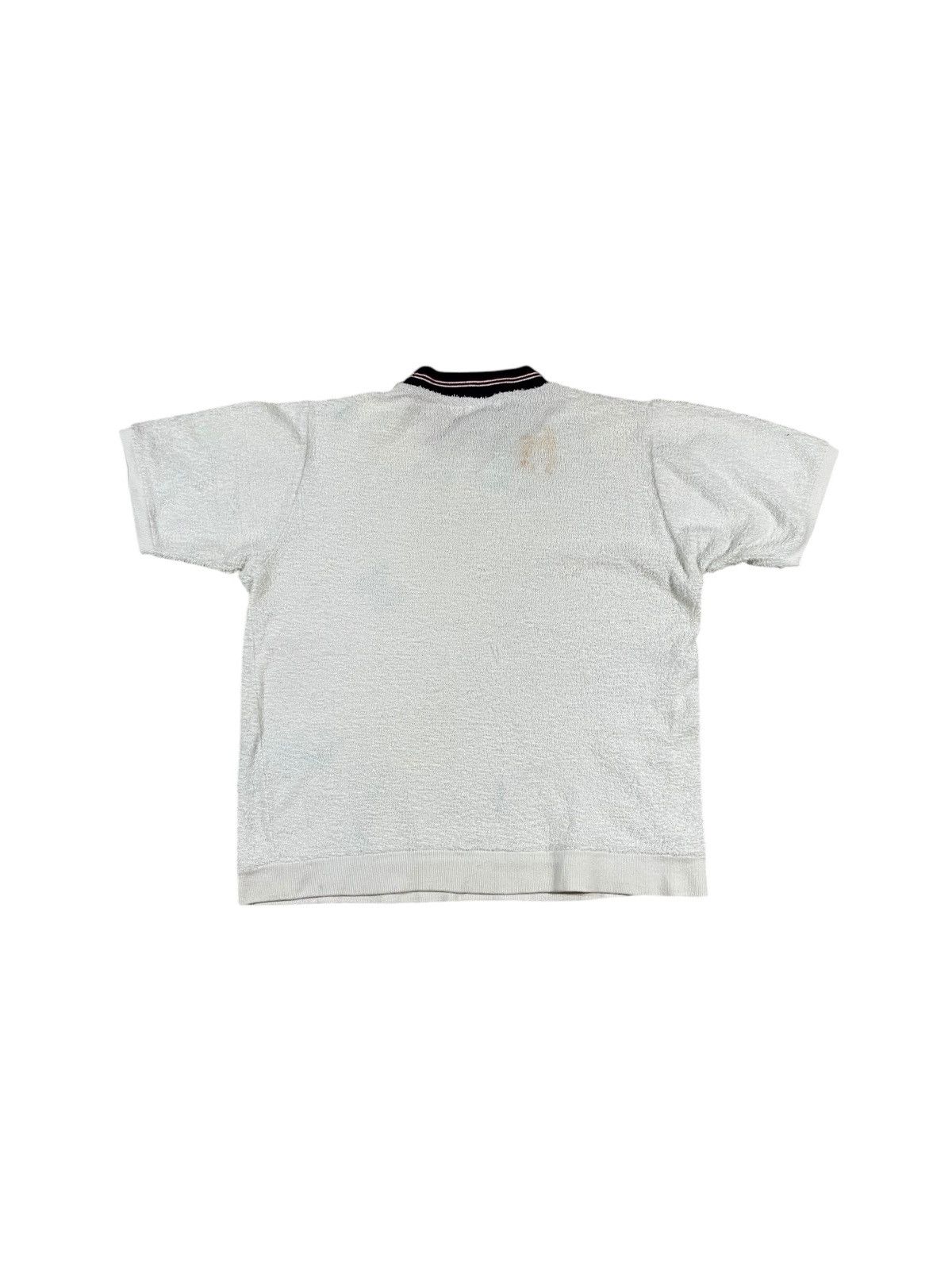 Vintage Vintage 60s Terrycloth Short Sleeve Sweatshirt Size M / US 6-8 / IT 42-44 - 2 Thumbnail