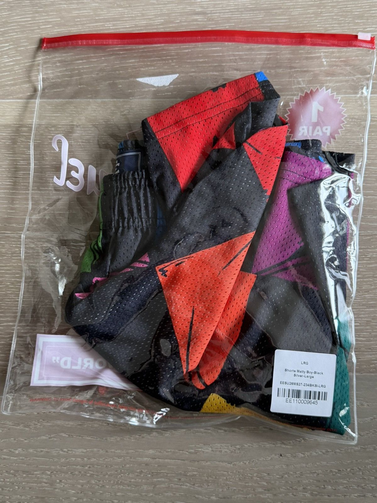 Matty Boy LARGE Eric Emanuel Matty Boy Multi Mesh IN HAND SHIPS NOW Size US 34 / EU 50 - 6 Thumbnail