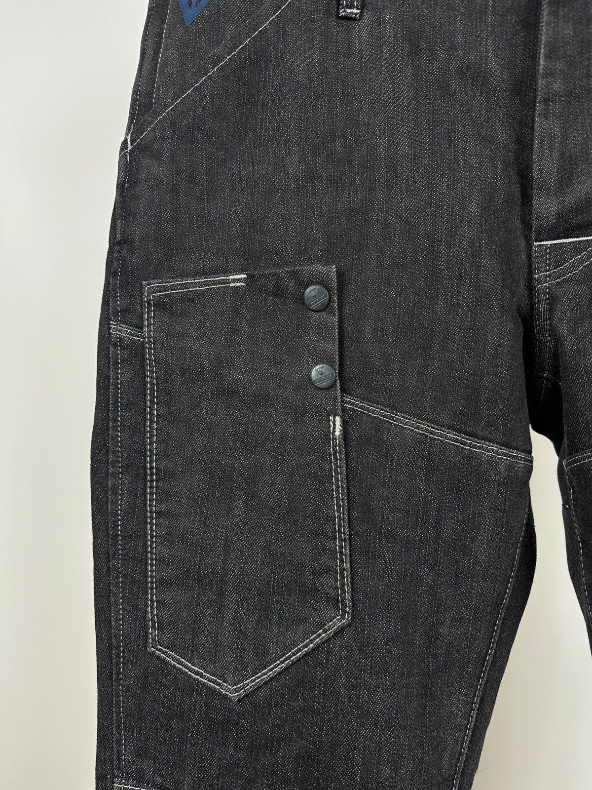 Dainese Dainese D-Tec Motorcycle Biker Denim Jeans Pants Size US 36 / EU 52 - 11 Thumbnail