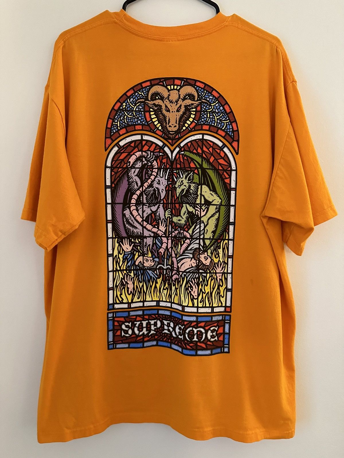 Supreme Supreme Worship Tee Size US XL / EU 56 / 4 - 1 Thumbnail