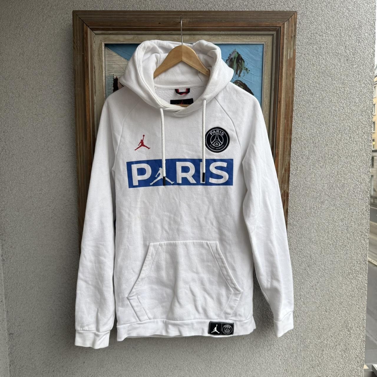 Jordan Brand Nike Jordan PSG Hoodie White Sweatshirt Size US XS / EU 42 / 0 - 1 Thumbnail