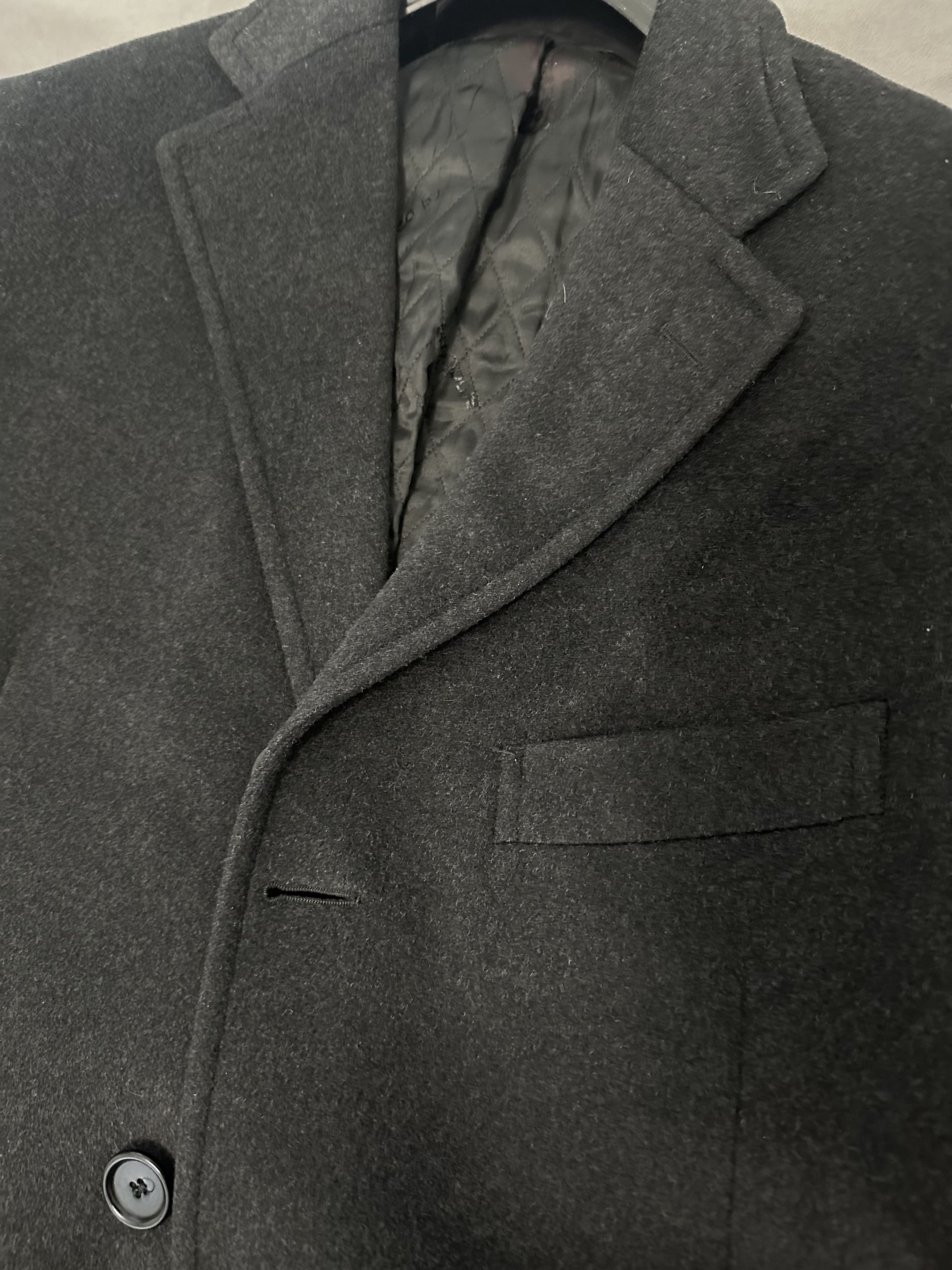 Francesco Smalto Cashmere Overcoat Size US M / EU 48-50 / 2 - 2 Thumbnail