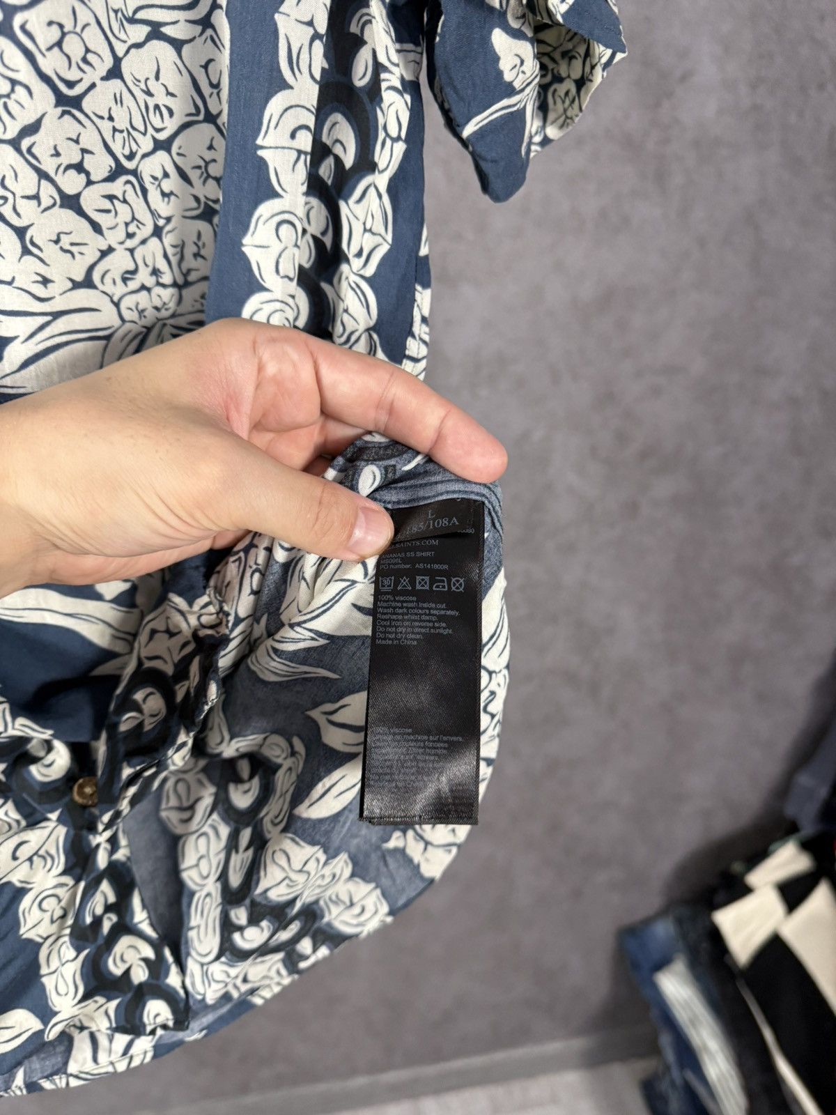 Allsaints Allsaints Ananas art designer crazy Hawaiian shirt Size US L / EU 52-54 / 3 - 5 Thumbnail