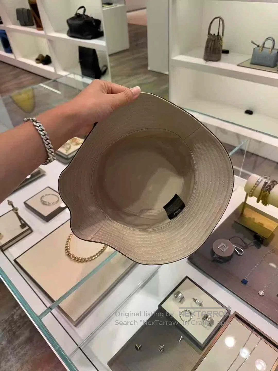 Fendi Fendi Classic Bucket Hat M. Size ONE SIZE - 3 Thumbnail
