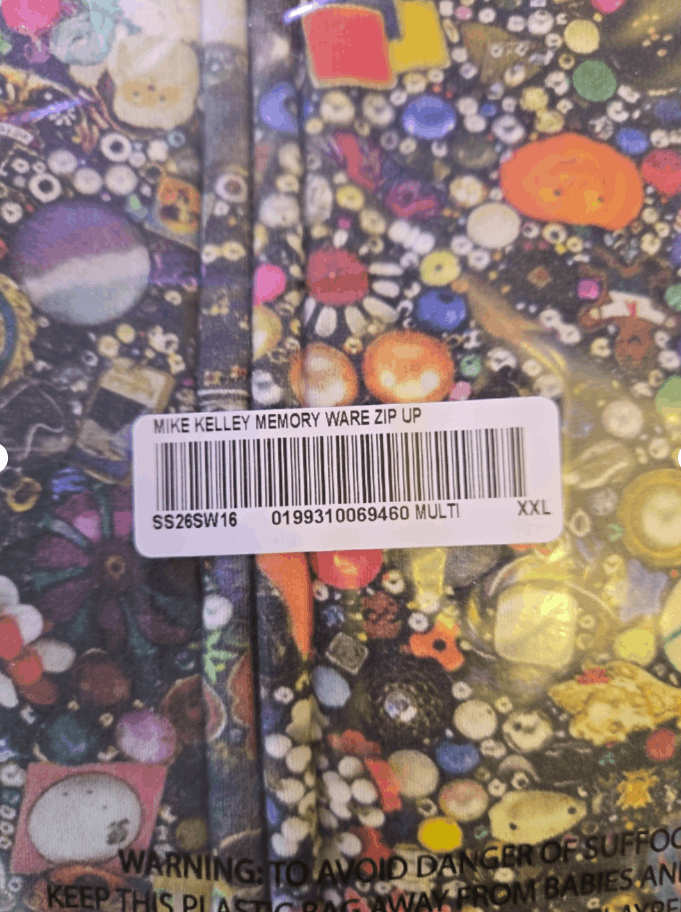 Supreme Supreme Mike Kelley Memory Ware Zip Up SS26 Brand New XXL Size US XXL / EU 58 / 5 - 4 Thumbnail