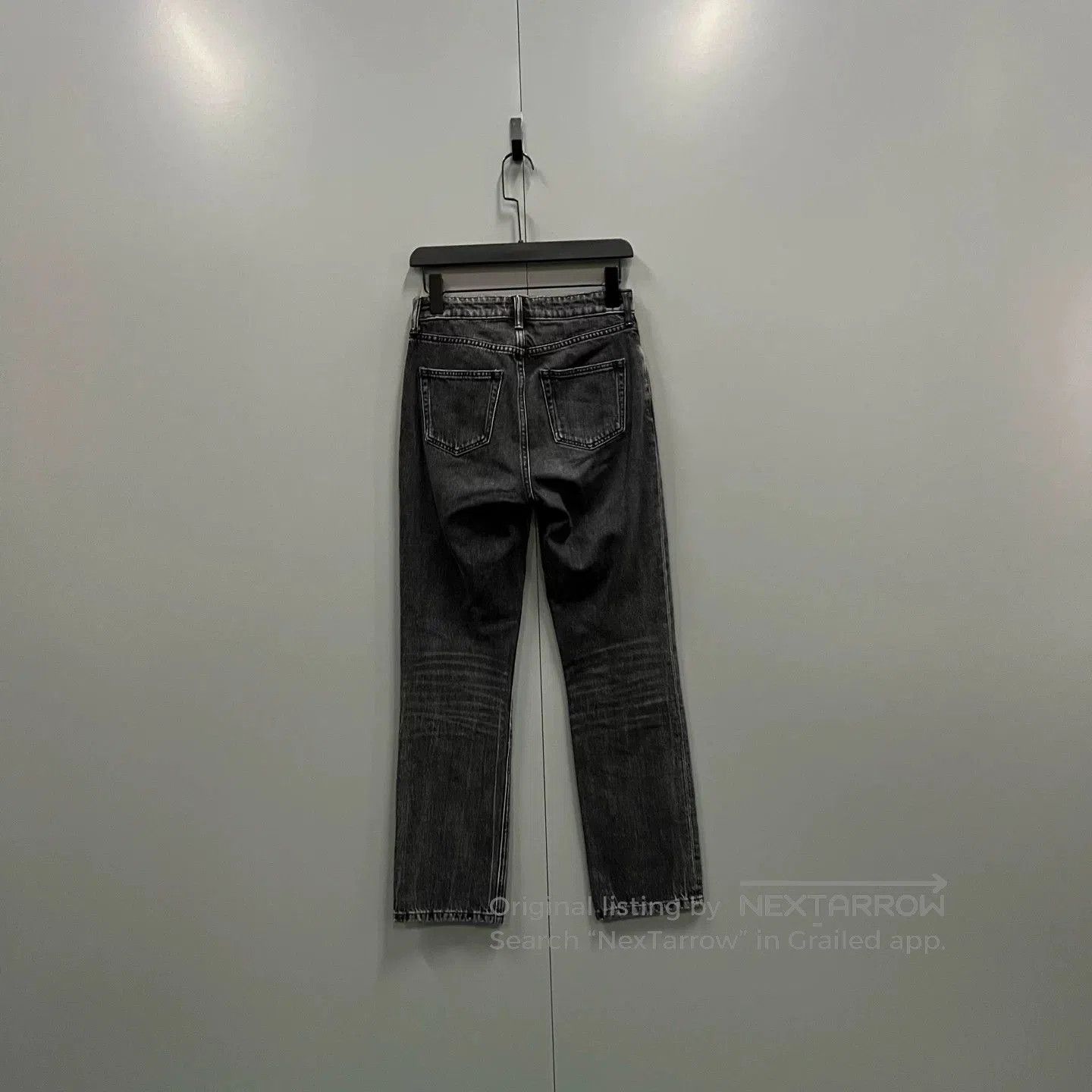 Alexander Wang Alexander Wang Black Gray Denim Casual Pants. Size 25" / US 0 / IT 36 - 2 Thumbnail