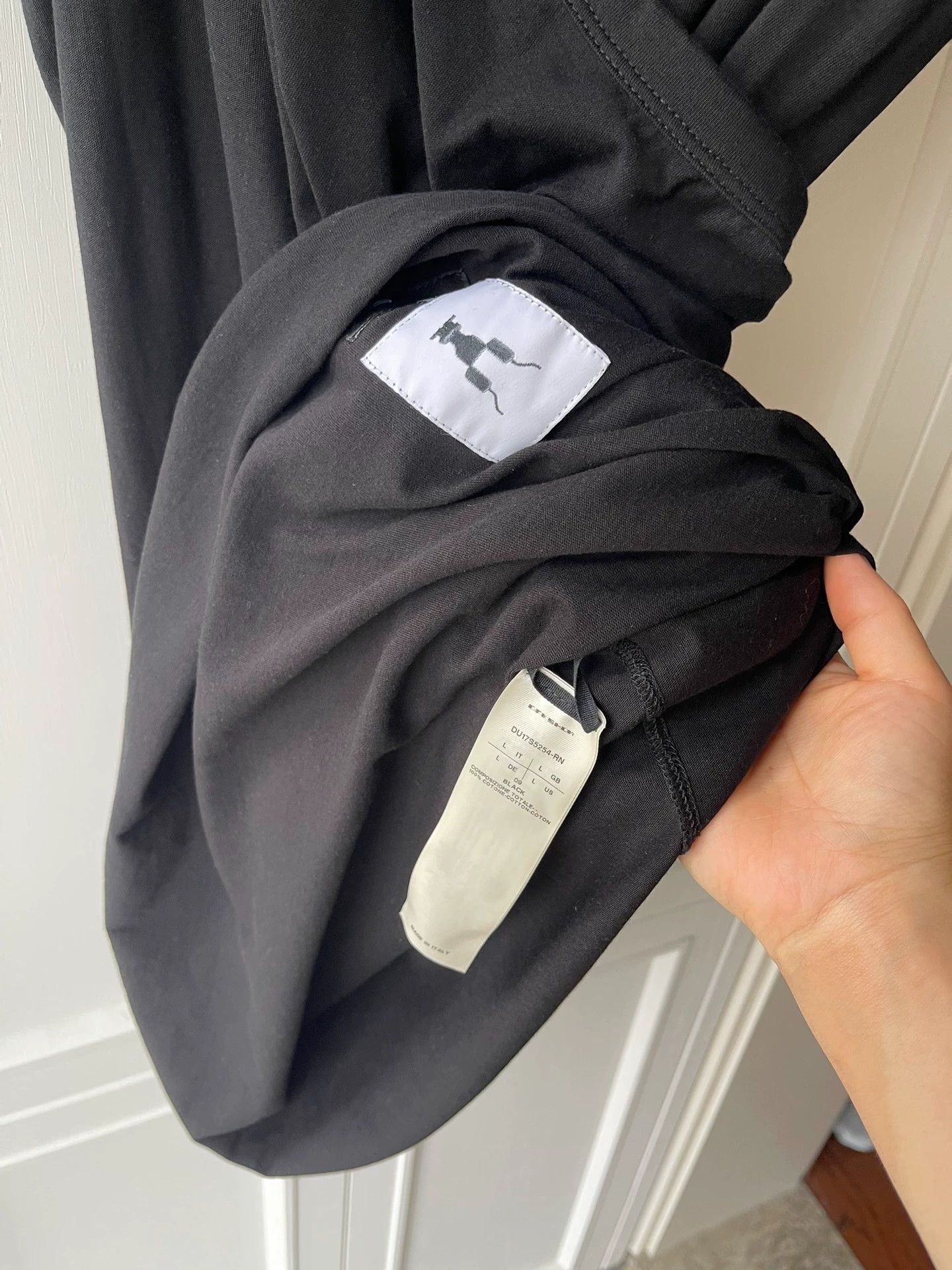 Rick Owens Rick Owens Vintage Limited Edition Cotton Short Sleeve L Size L / US 10 / IT 46 - 5 Thumbnail