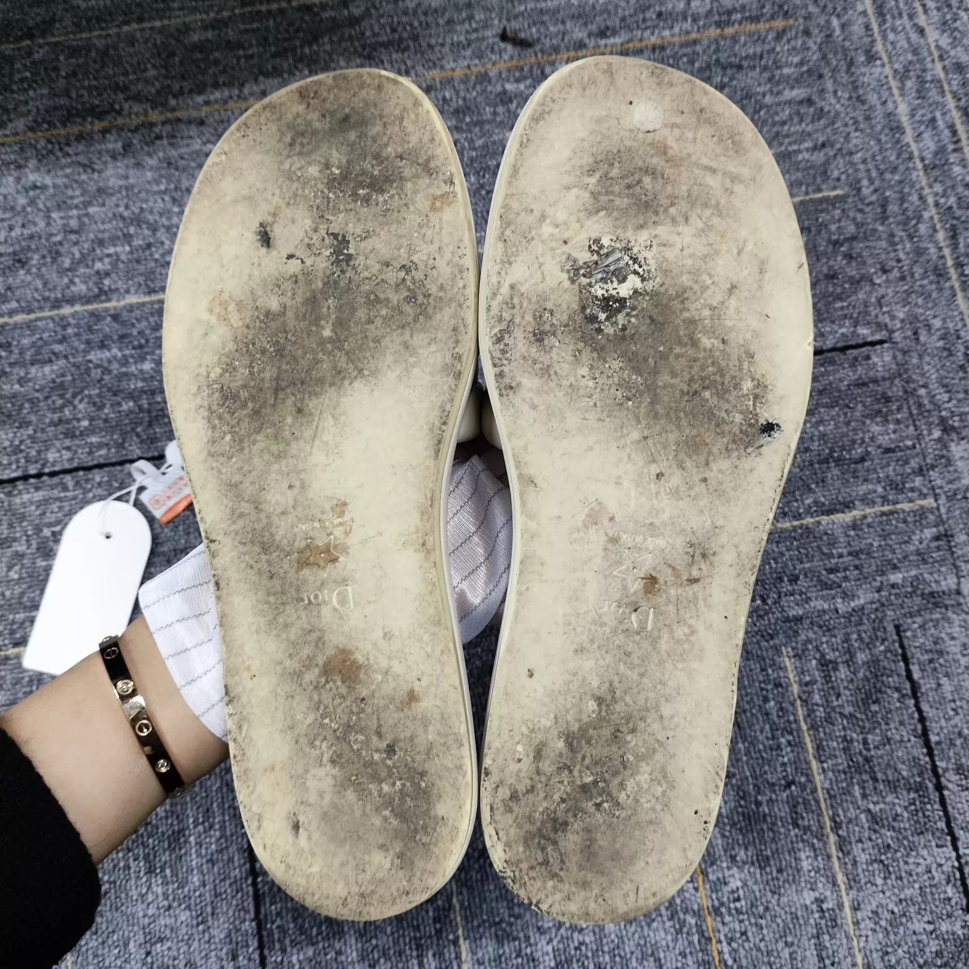 Dior Dior Every-D Logo Flat Slippers 38 Size US 7.5 / IT 37.5 - 2 Thumbnail