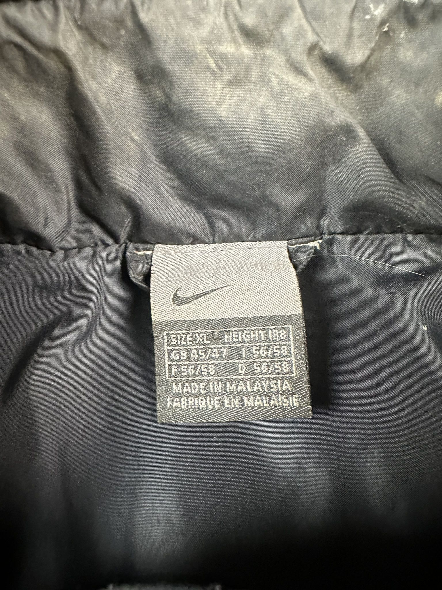 Nike 2000s Nike Nylon Zip Tracksuit Jacket Y2k Vintage 00s Size US XL / EU 56 / 4 - 8 Thumbnail