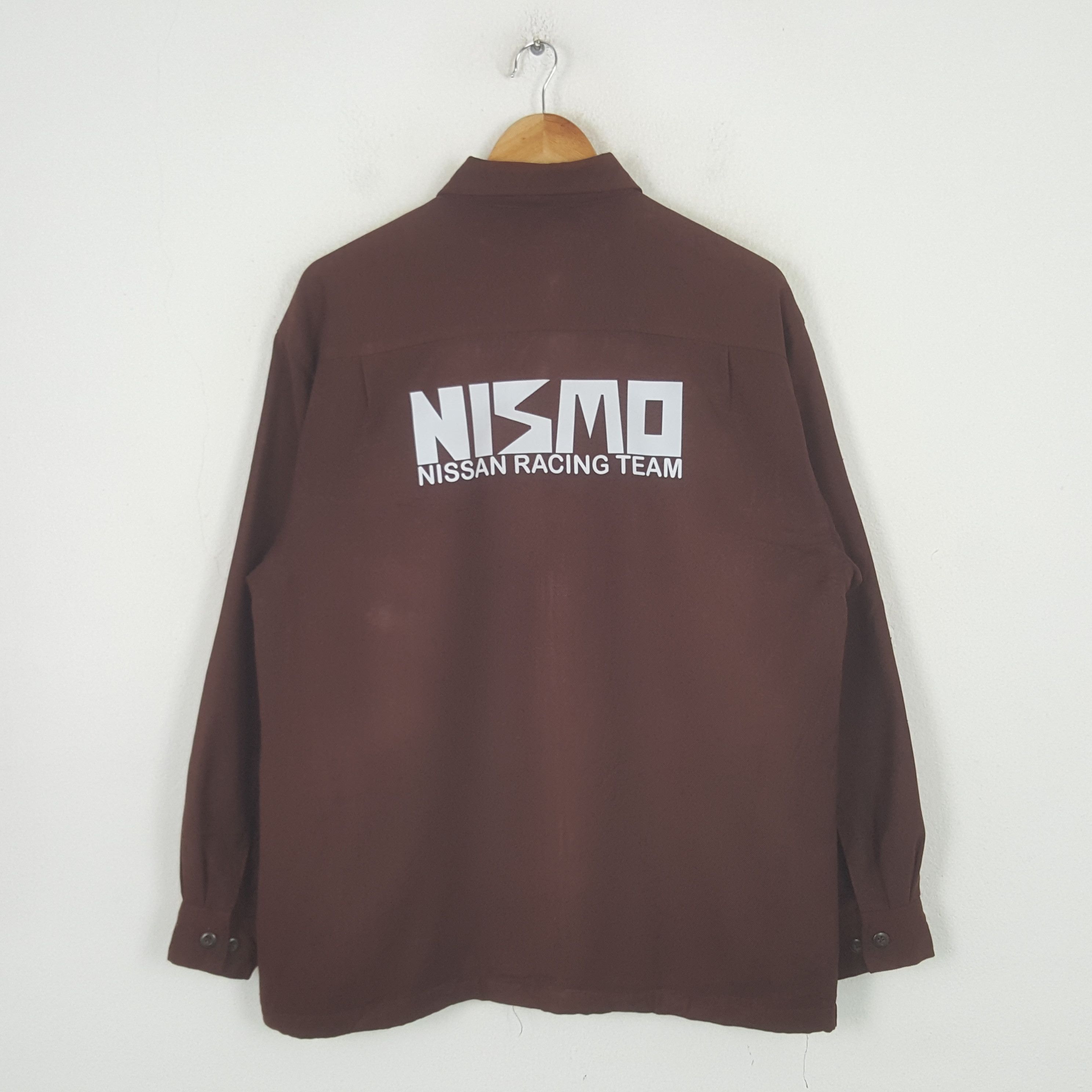 Nissan Vintage Nismo Nissan Racing Team Custom Jacket RR30 Size US L / EU 52-54 / 3 - 1 Thumbnail