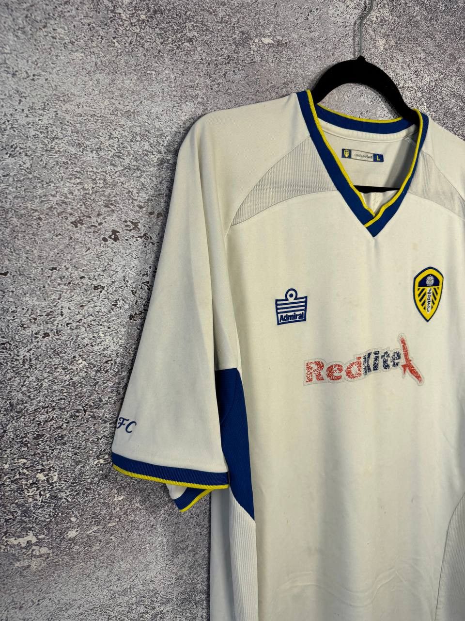 Vintage KANDOL Leeds United 2007/08 Admiral Soccer Jersey Size US L / EU 52-54 / 3 - 7 Thumbnail