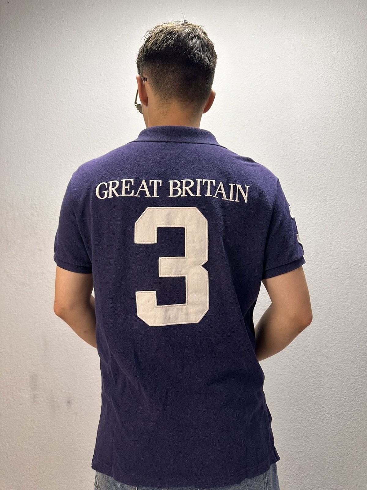 Japanese Brand × Polo Ralph Lauren Vintage Polo Ralph Lauren USA Polo Shirt Rugby Japanese Size US M / EU 48-50 / 2 - 7 Thumbnail