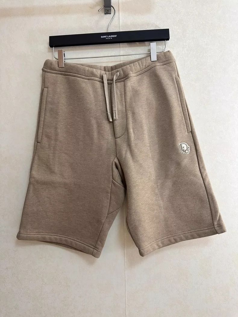 Dior Dior size m Wool blend brown small logo shorts 2505-Nextar Size US 28 / EU 44 - 1 Thumbnail