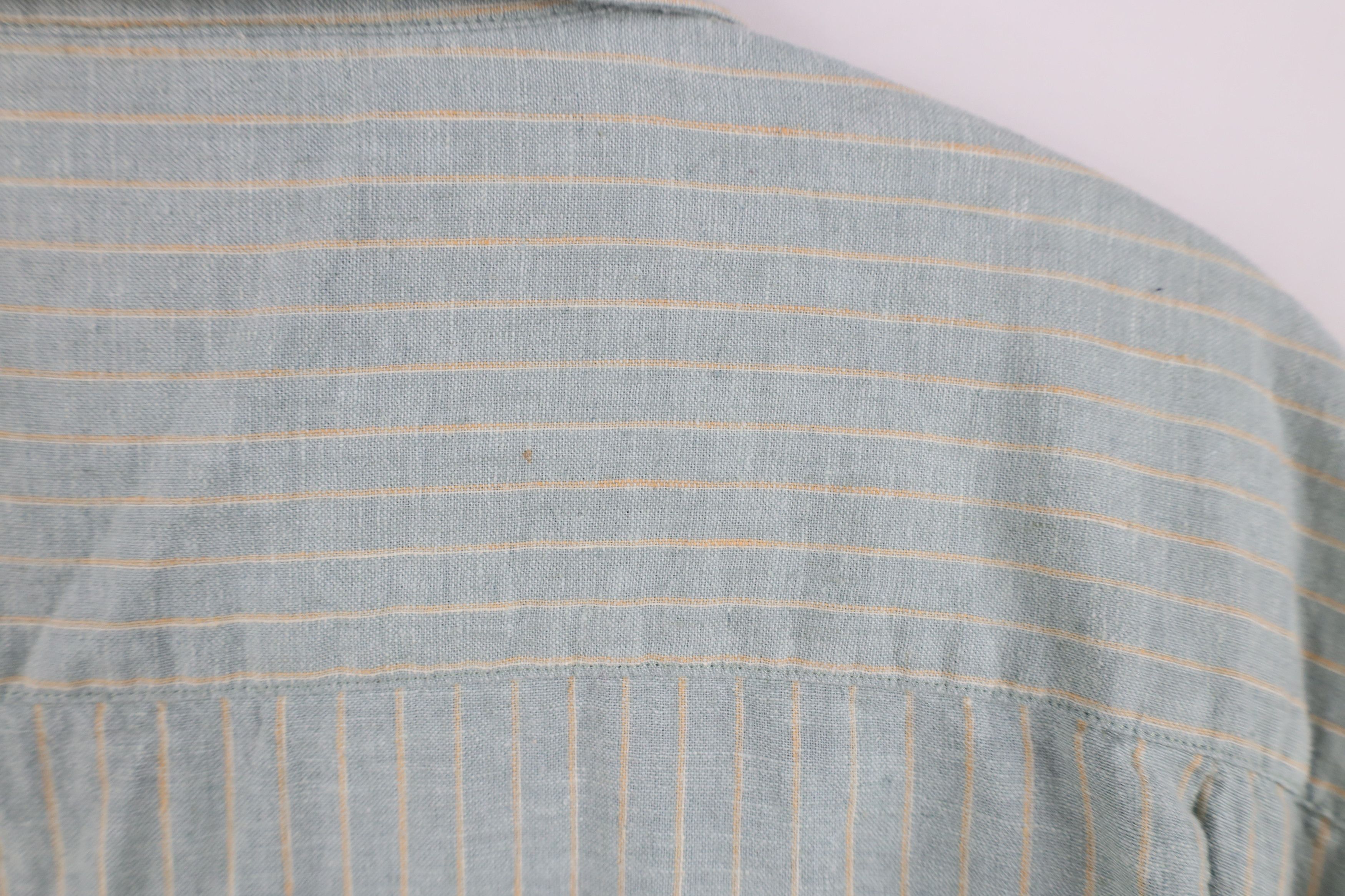 Vintage Vintage 90s Streetwear Striped Short Sleeve Button Shirt Size US XL / EU 56 / 4 - 9 Thumbnail