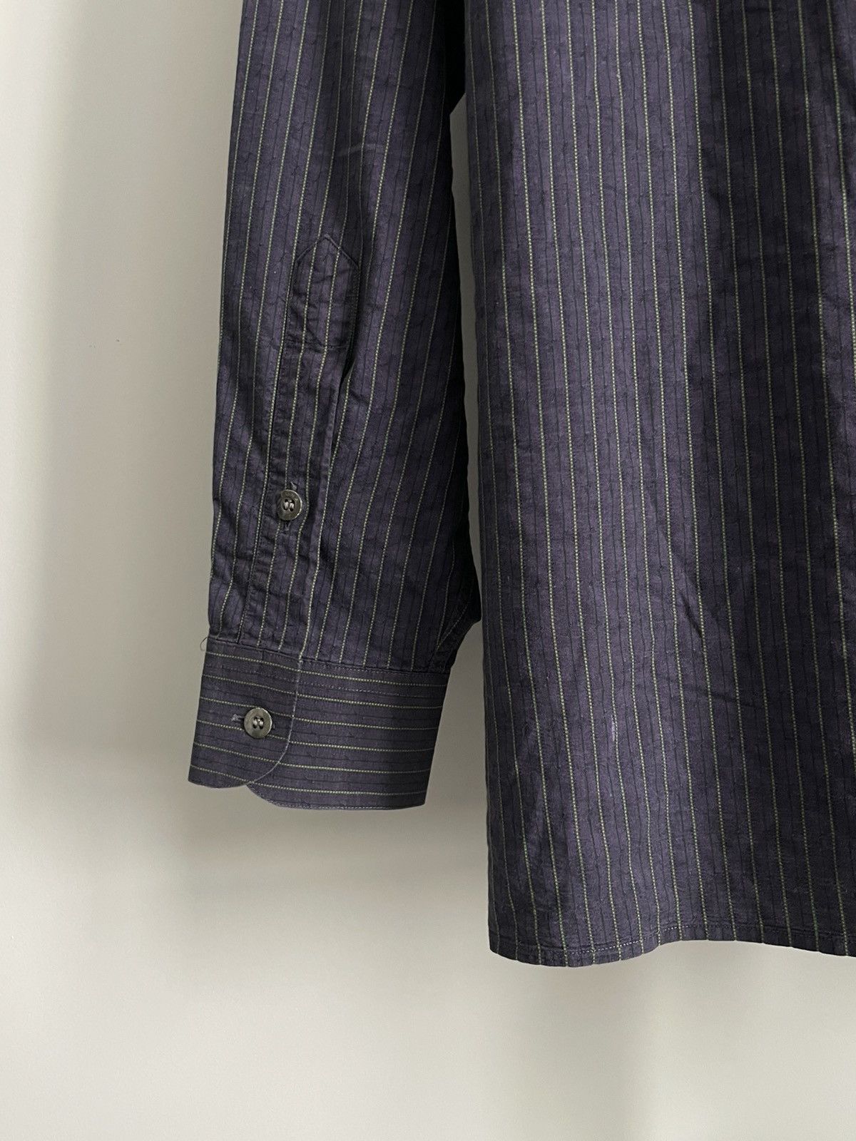 Ermenegildo Zegna Vintage Ermenegildo Zegna Shirt Button Up 90’s Luxury RARE Size US L / EU 52-54 / 3 - 5 Thumbnail