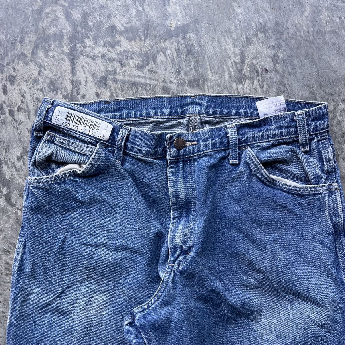 Dickies × Vintage CRAZY Y2K Dickies Denim Jeans 34x34 Faded Carpenter Pants Size US 34 / EU 50 - 3 Thumbnail