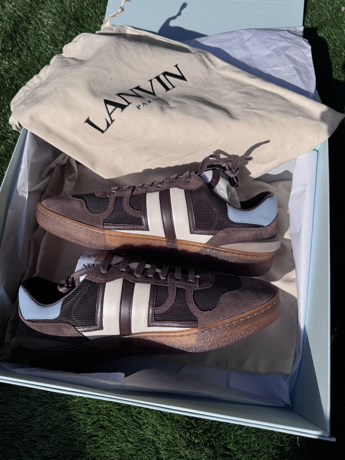 Lanvin Clay Sneakers With Translucid Sole Size US 11 / EU 44 - 2 Thumbnail